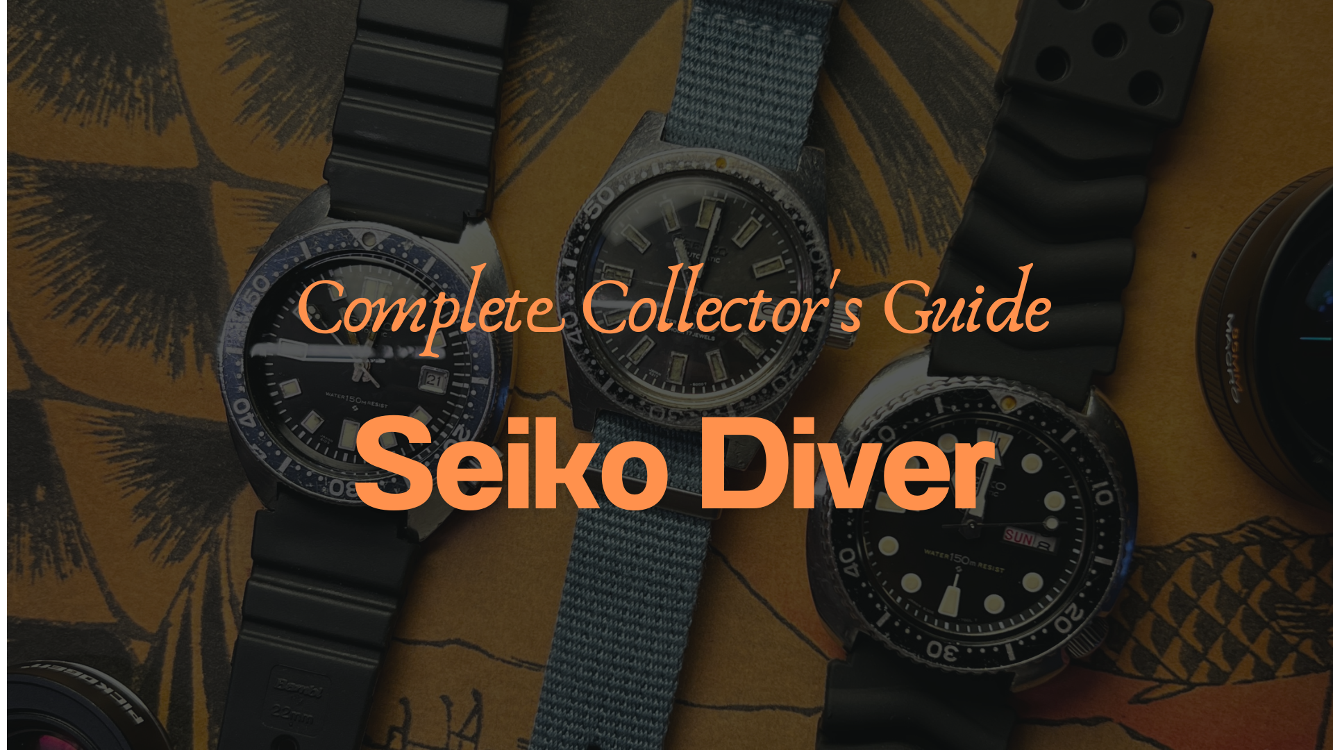 The Complete Guide to Vintage Seiko Diver Watches: A Collector's Journey