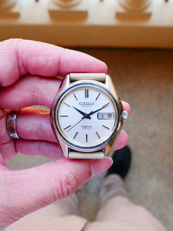 Vintage Watch | Citizen Highness 4-770161Y (36000 high beat)