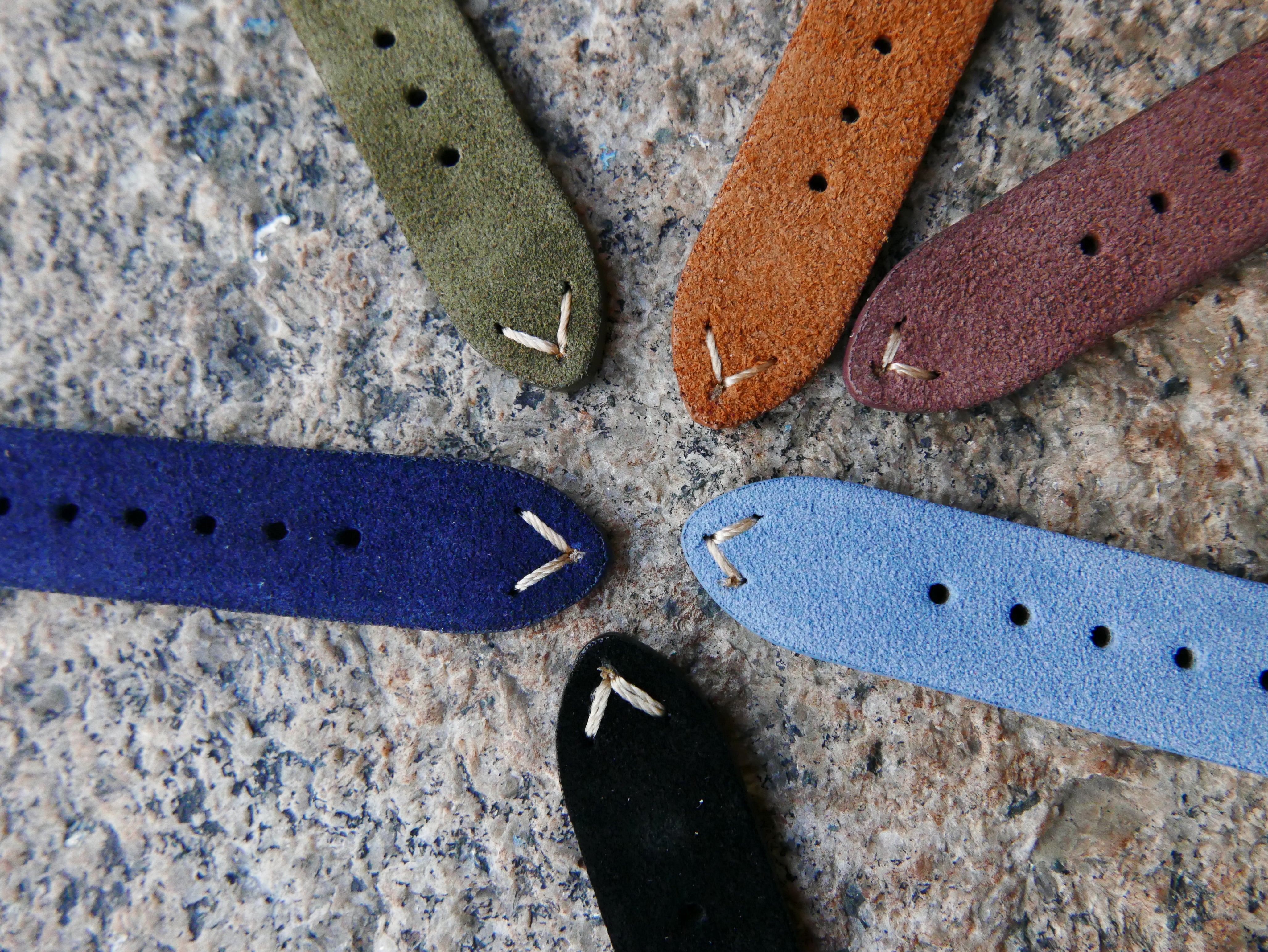Heritage Suede Plus | Heritage Suede Italian Calf Leather Watch Strap - Samurai Vintage Co.