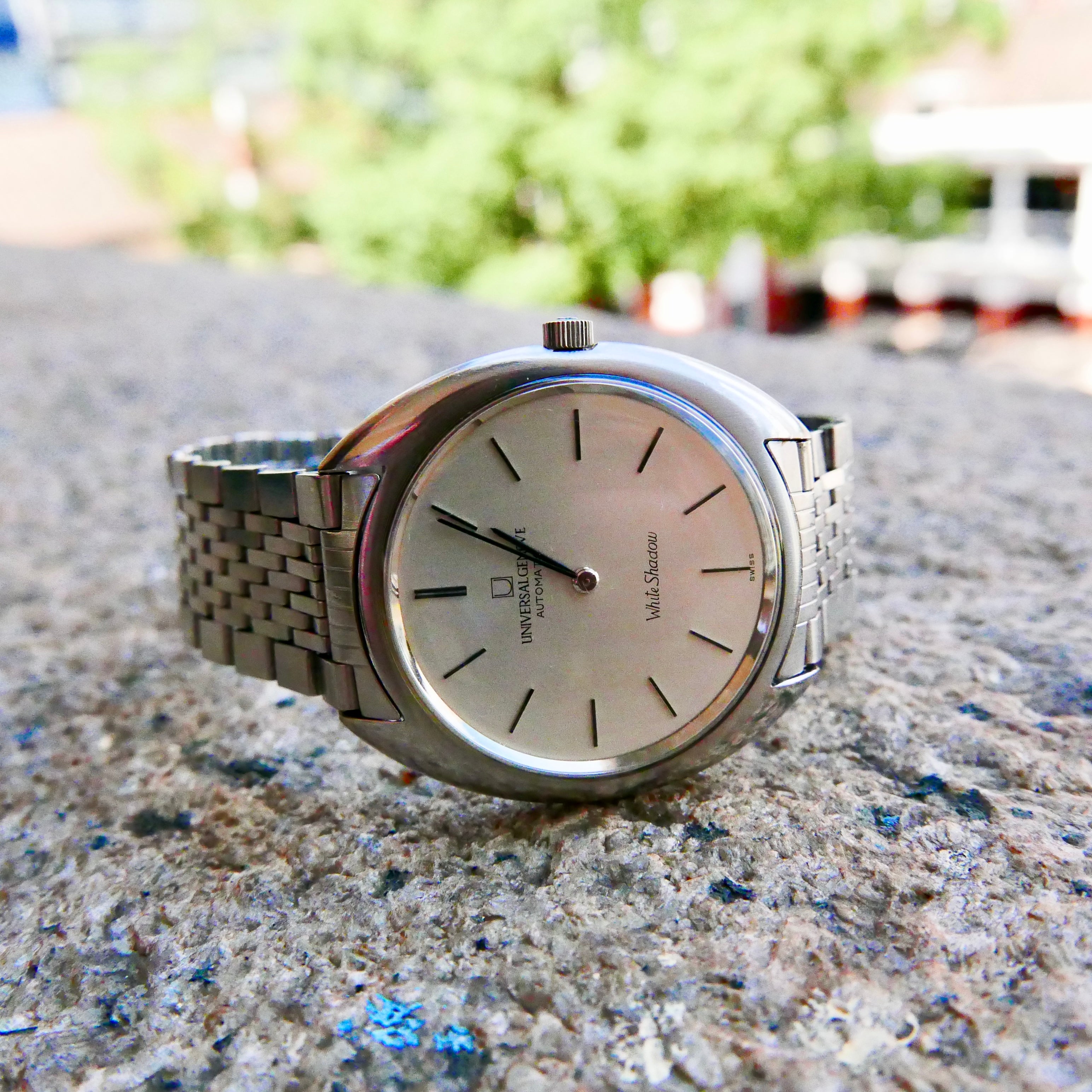 Vintage Watch | Universal Geneve White Shadow Automatic 866102