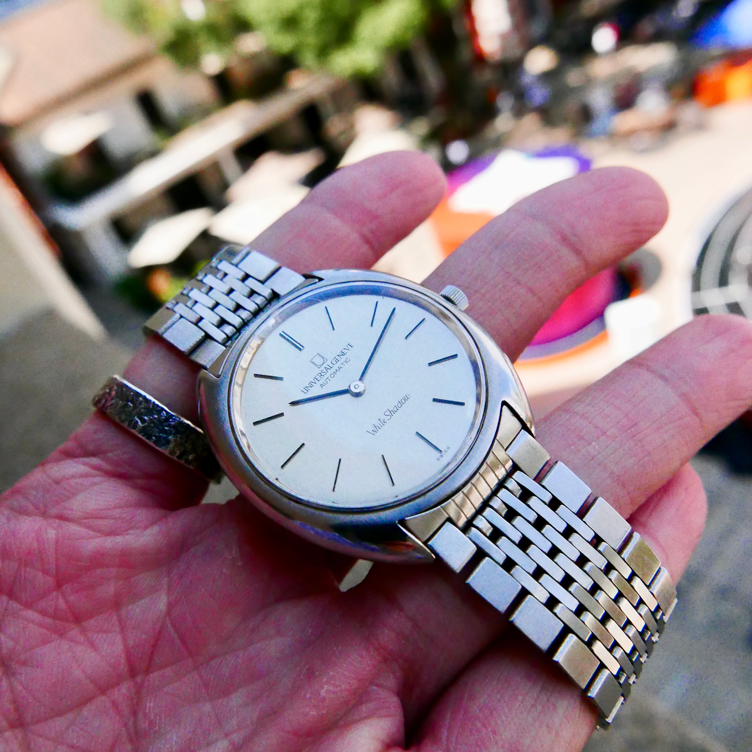 Vintage Watch | Universal Geneve White Shadow Automatic 866102