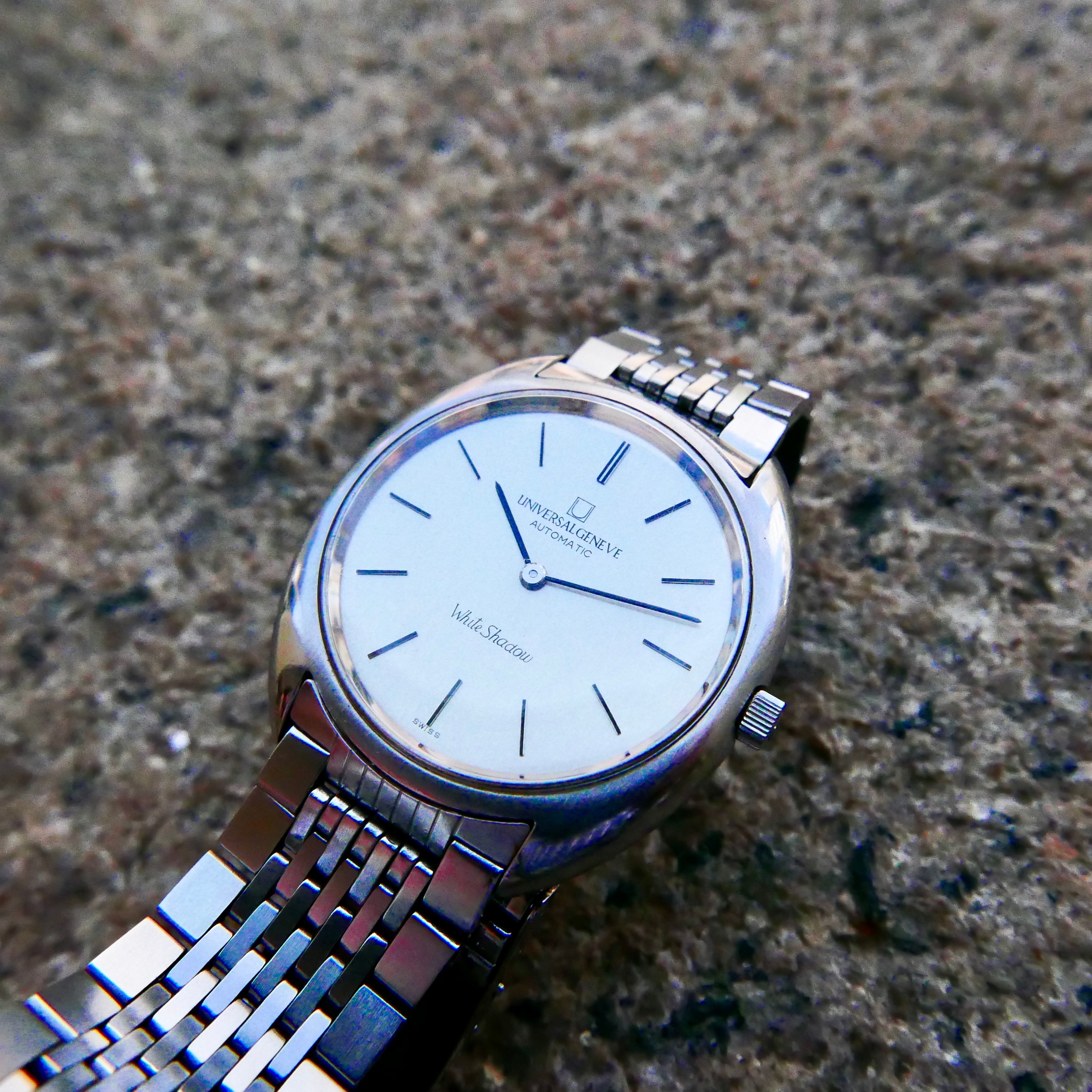 Vintage Watch | Universal Geneve White Shadow Automatic 866102