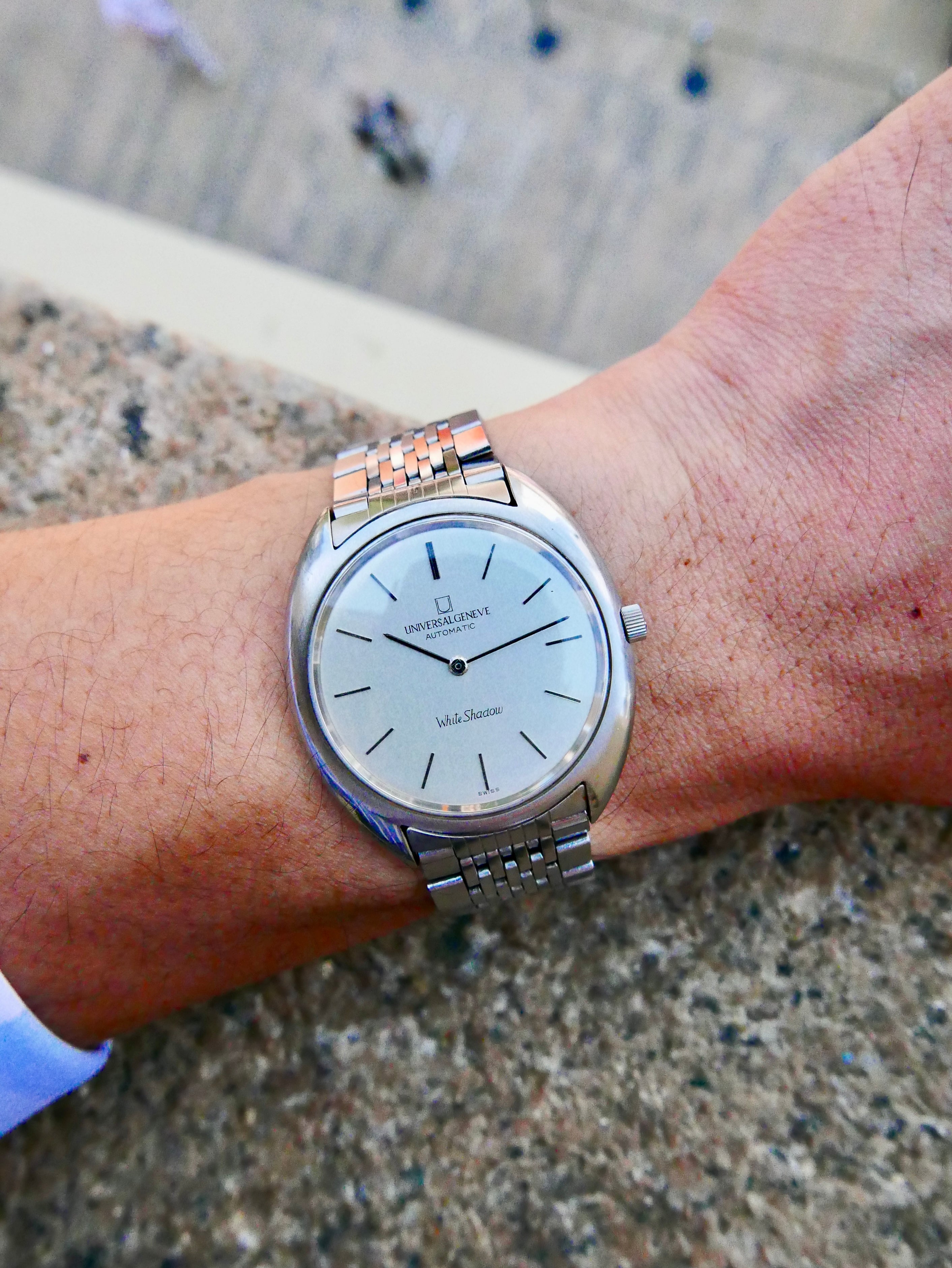 Vintage Watch | Universal Geneve White Shadow Automatic 866102