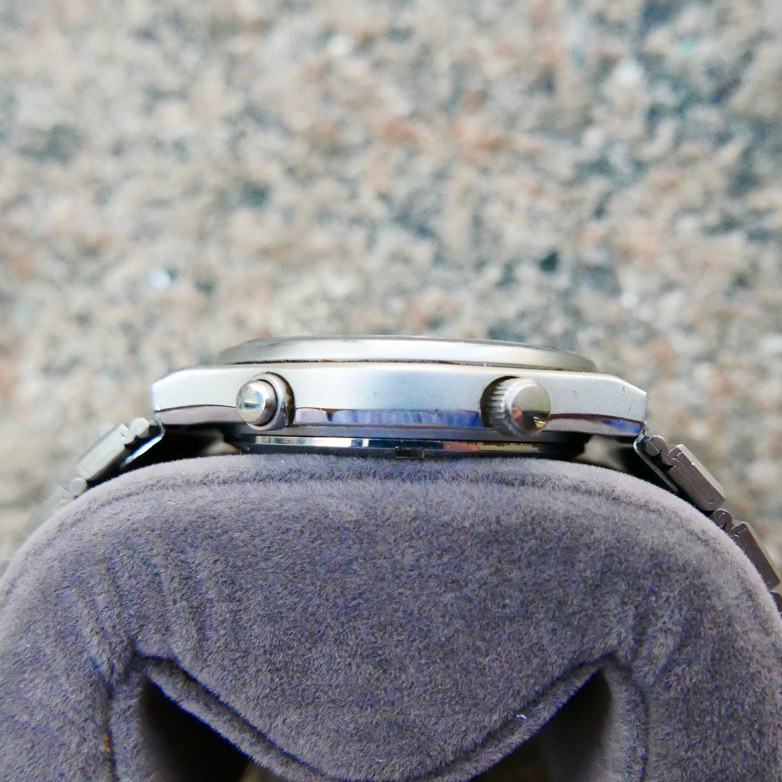 Vintage Watch | Seiko Quartz Chronograph 7A28-701LT Speedmaster (Black Dial)