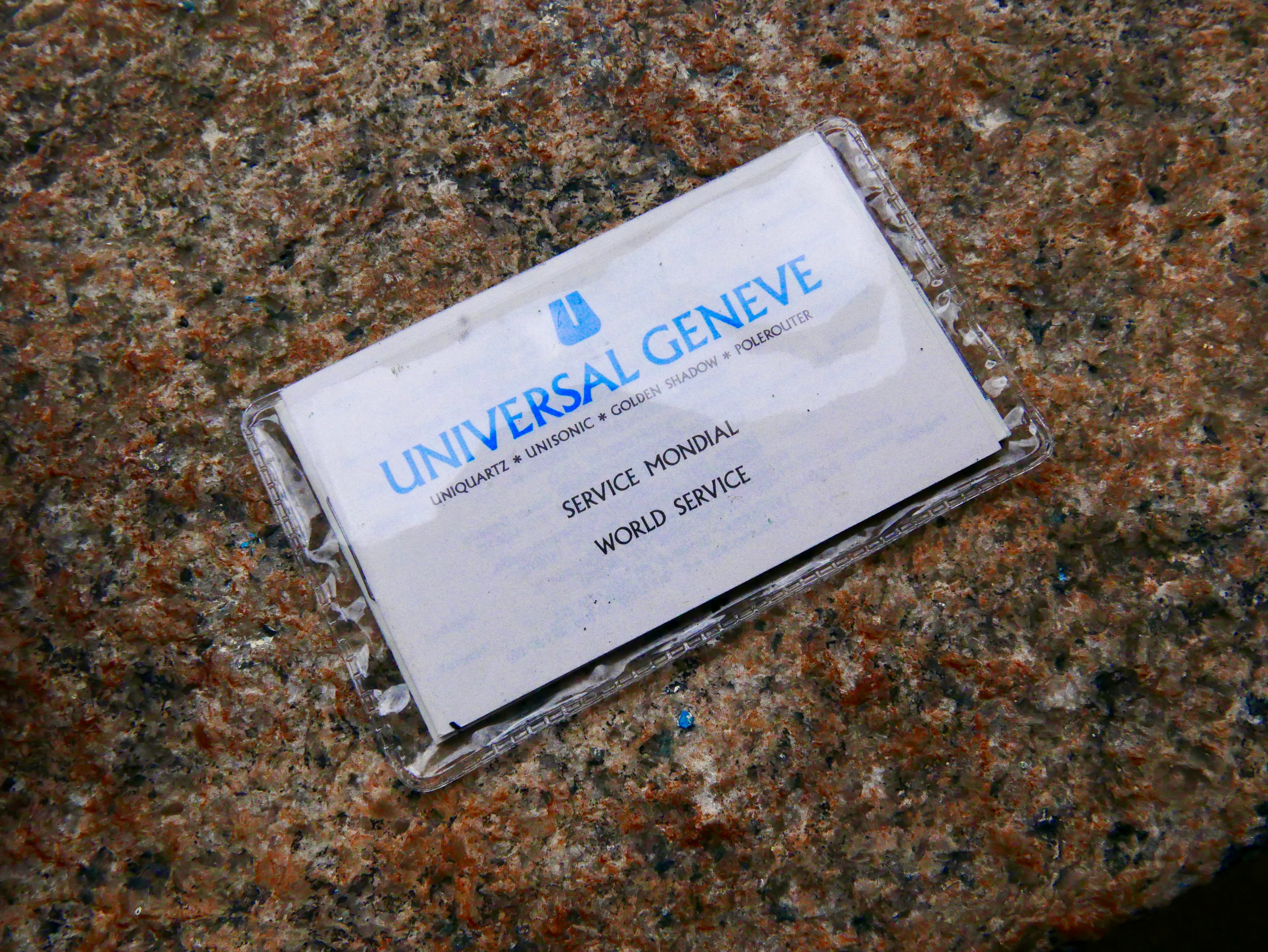 Vintage Watch | Universal Geneve White Shadow Automatic 867102 (With Certificate & Paper)