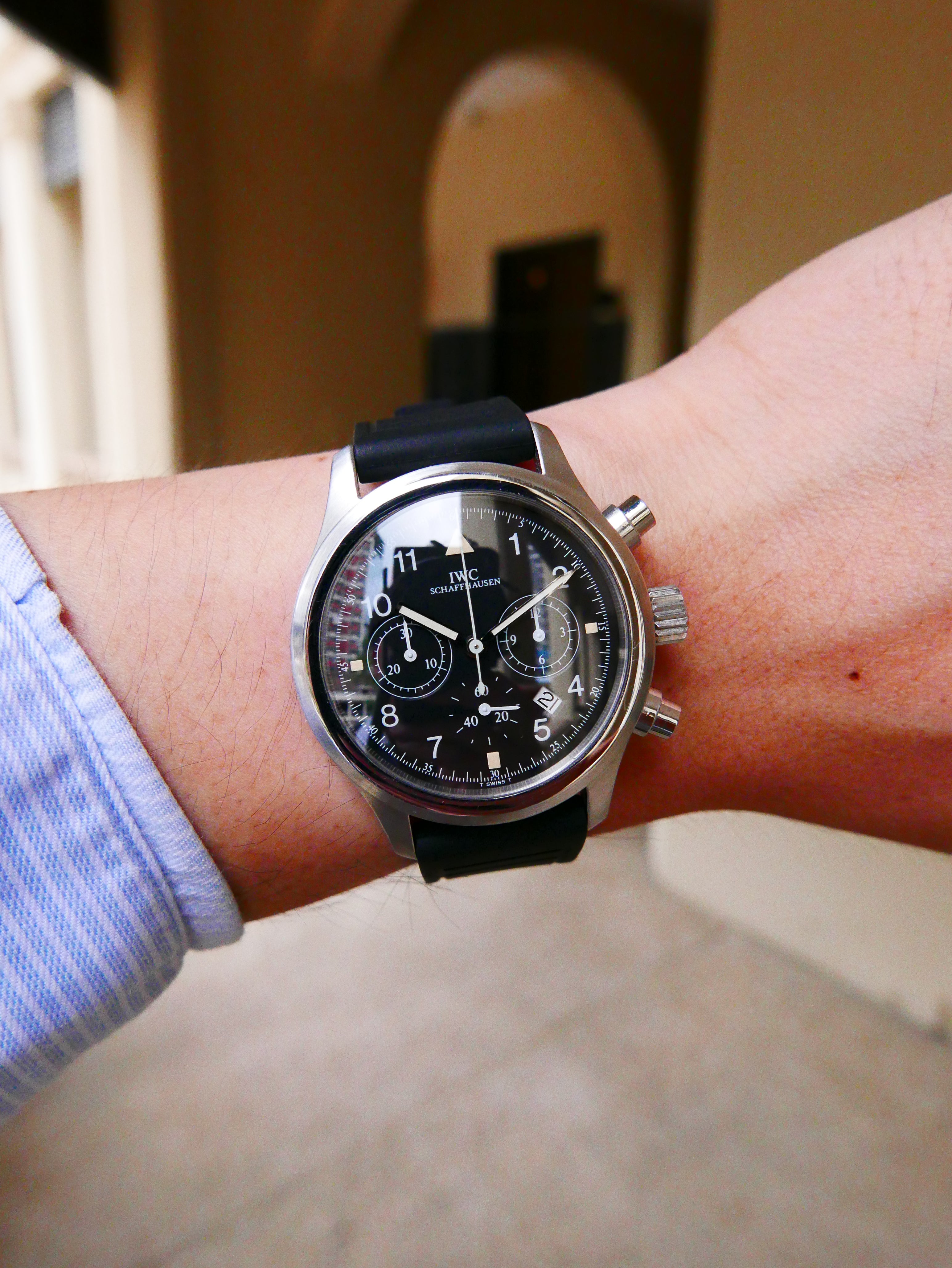 Vintage Watch | IWC Pilot Quartz Chronograph 3741 (Der Fliegerchronograph)