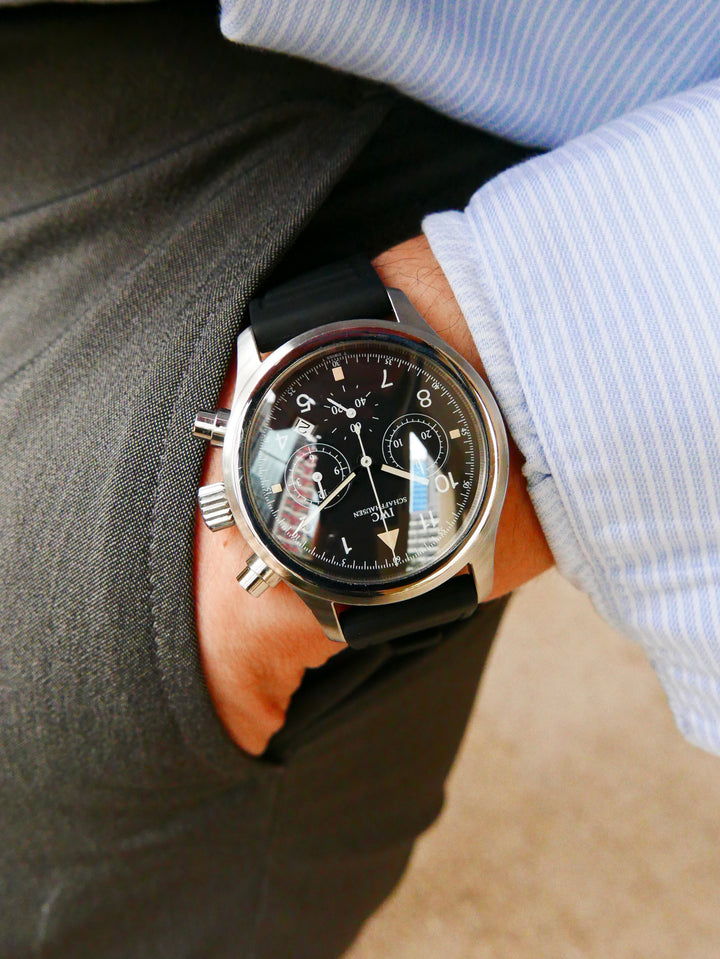 Vintage Watch | IWC Pilot Quartz Chronograph 3741 (Der Fliegerchronograph)