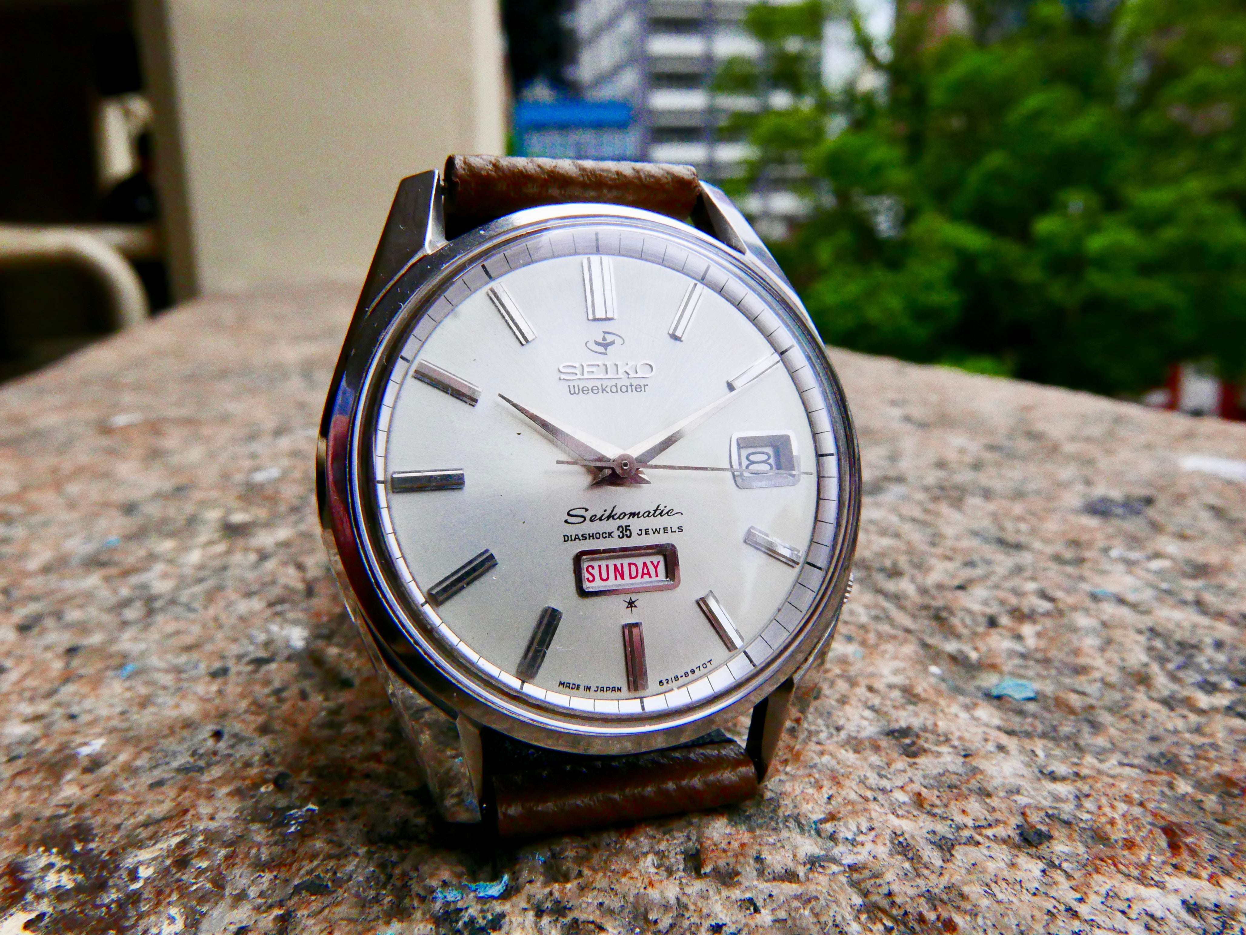 VINTAGE WATCH | Seikomatic 6218 Weekdater