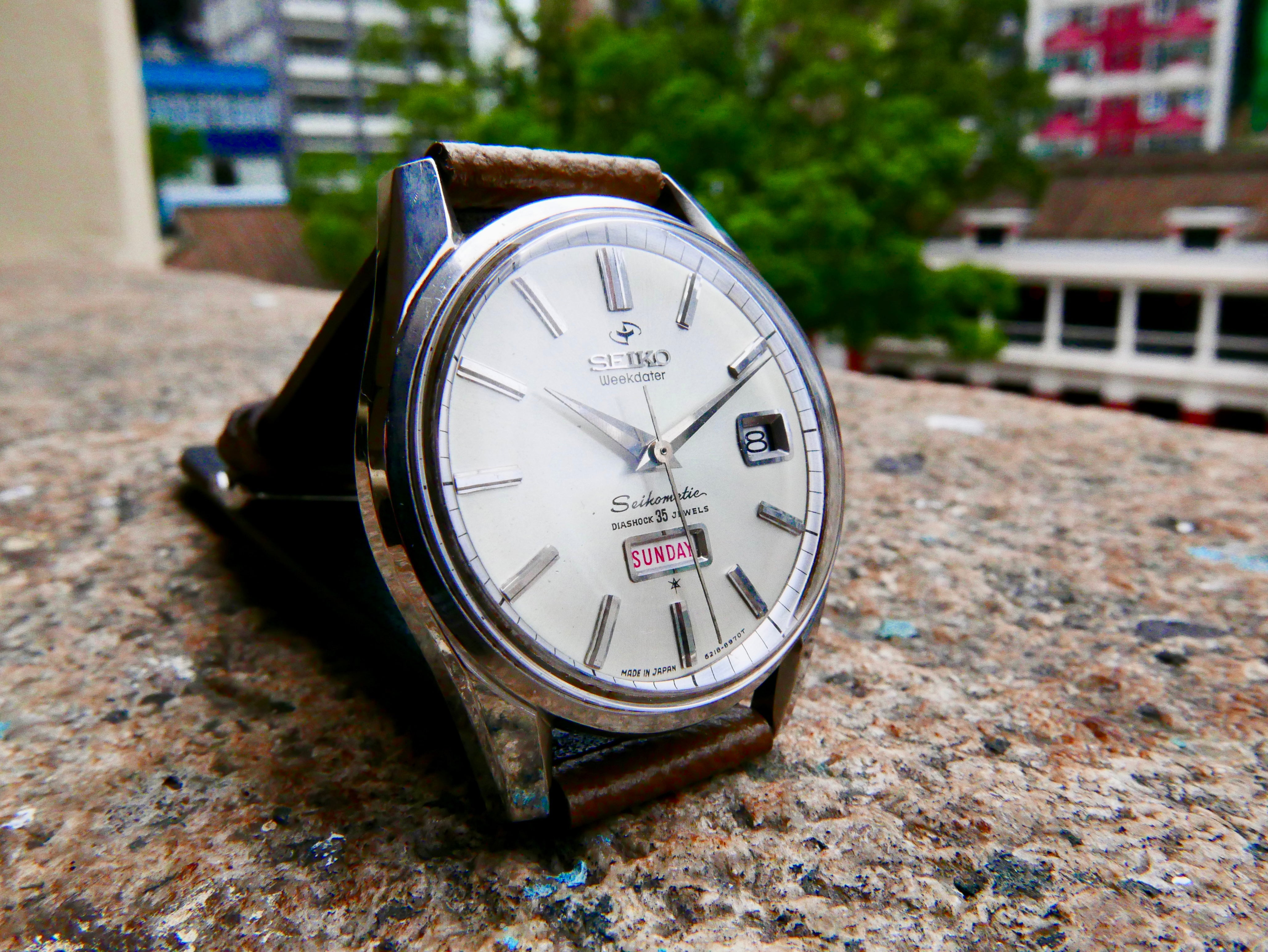 VINTAGE WATCH | Seikomatic 6218 Weekdater
