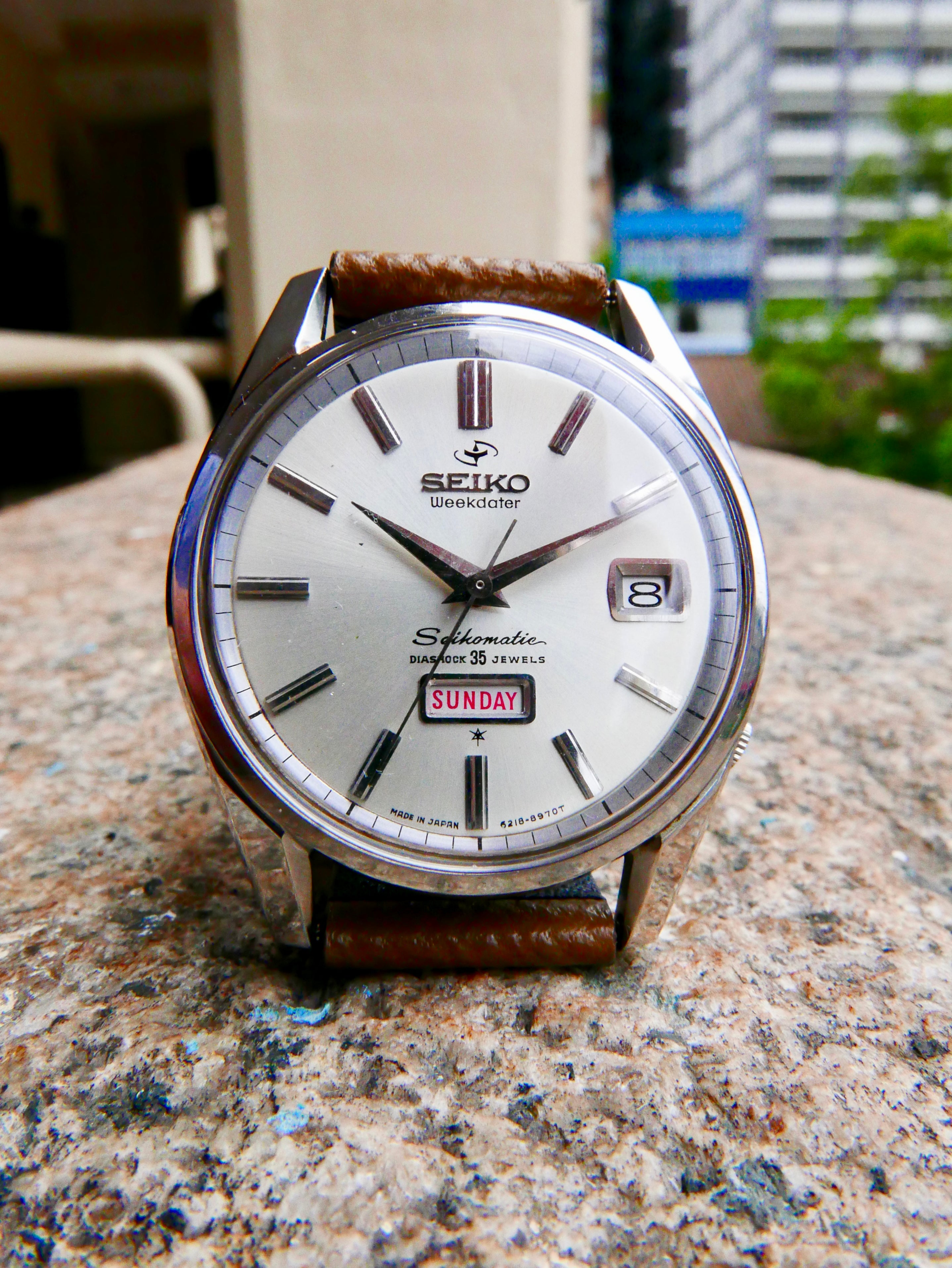 VINTAGE WATCH | Seikomatic 6218 Weekdater