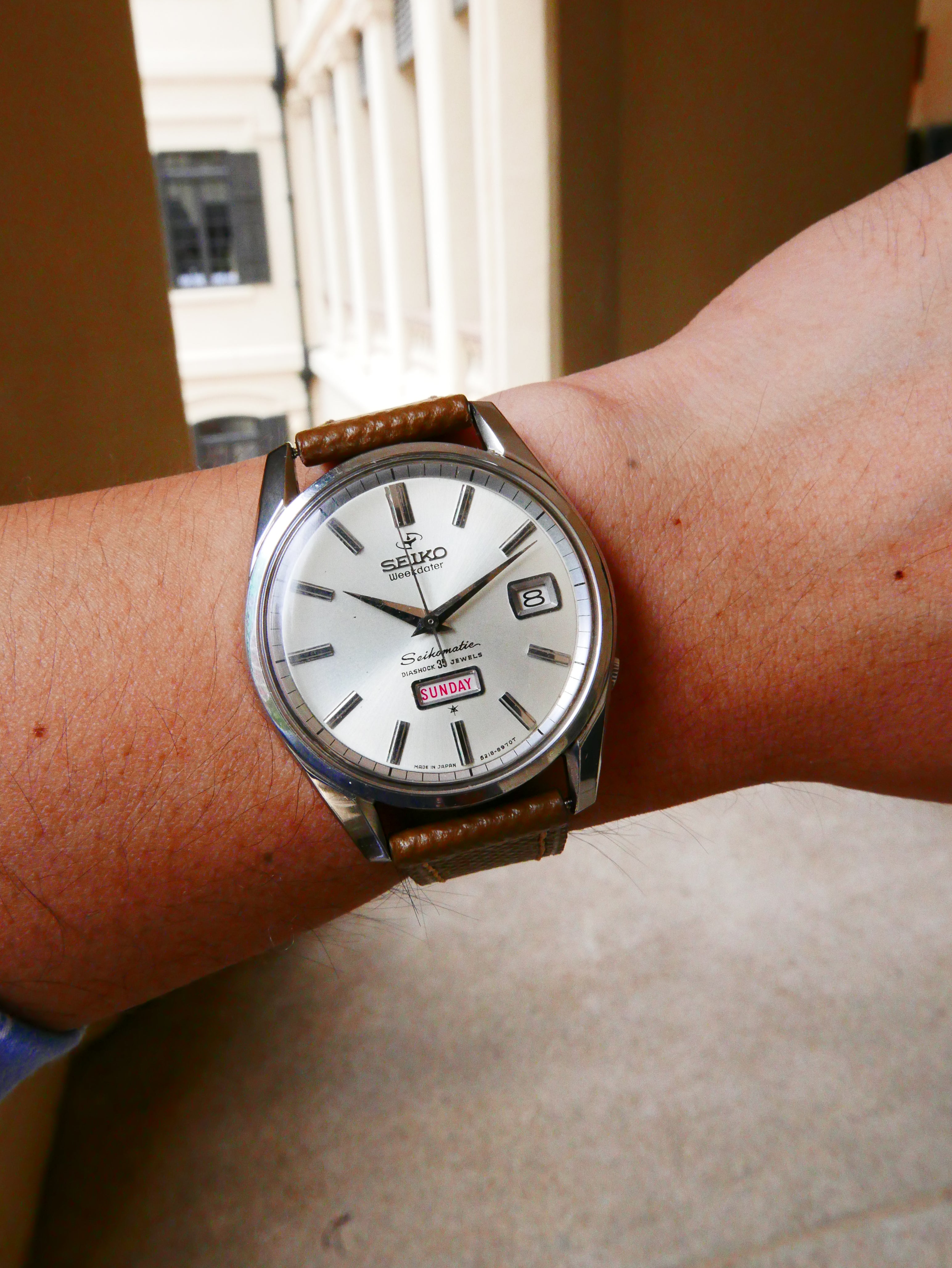 VINTAGE WATCH | Seikomatic 6218 Weekdater