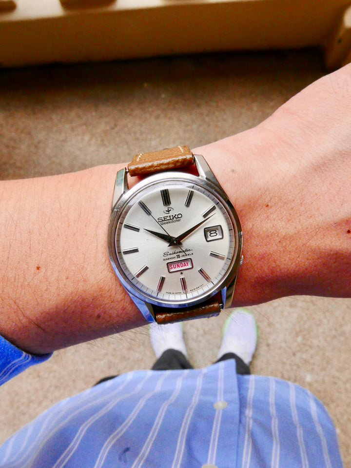 VINTAGE WATCH | Seikomatic 6218 Weekdater