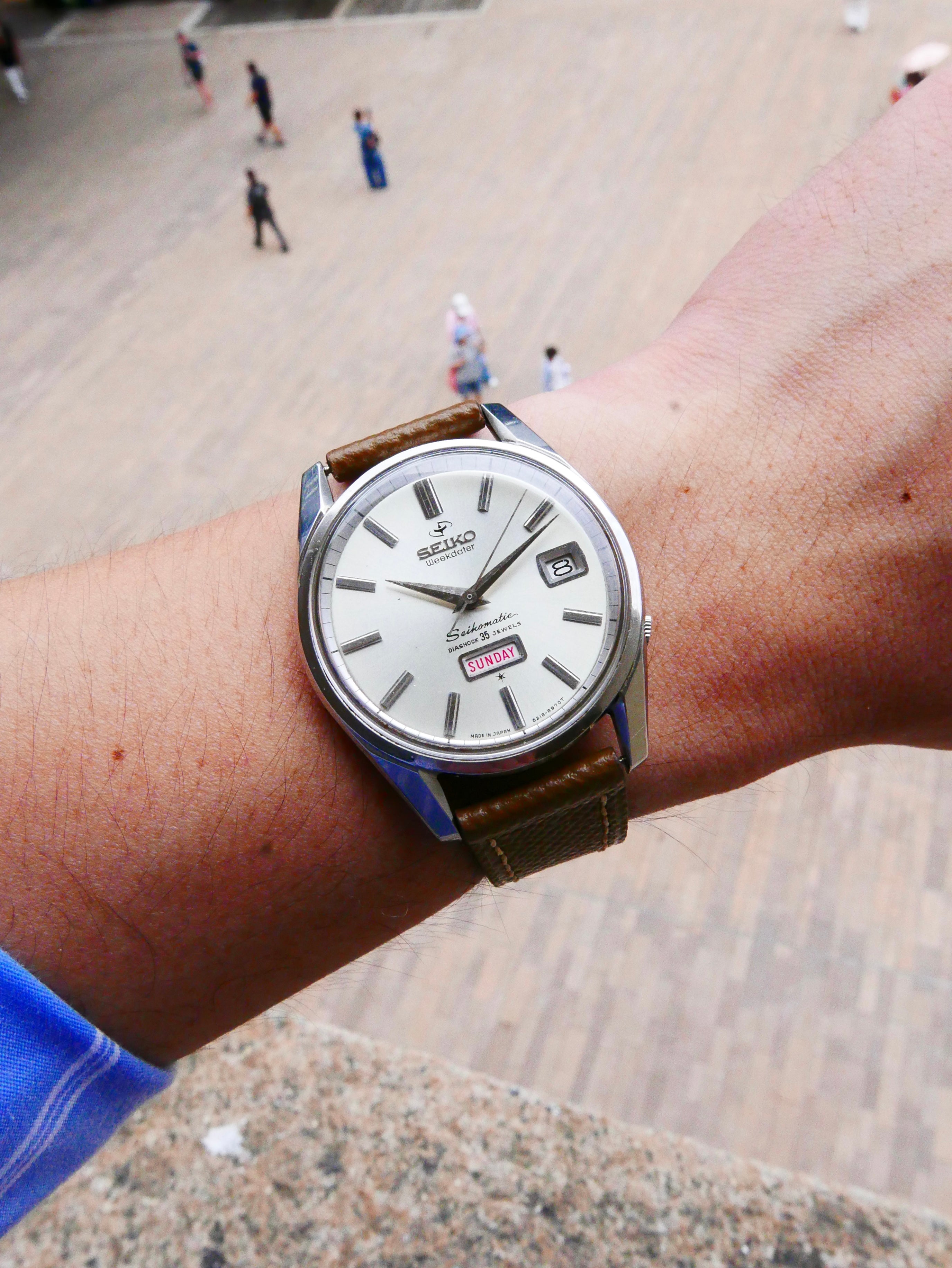 VINTAGE WATCH | Seikomatic 6218 Weekdater