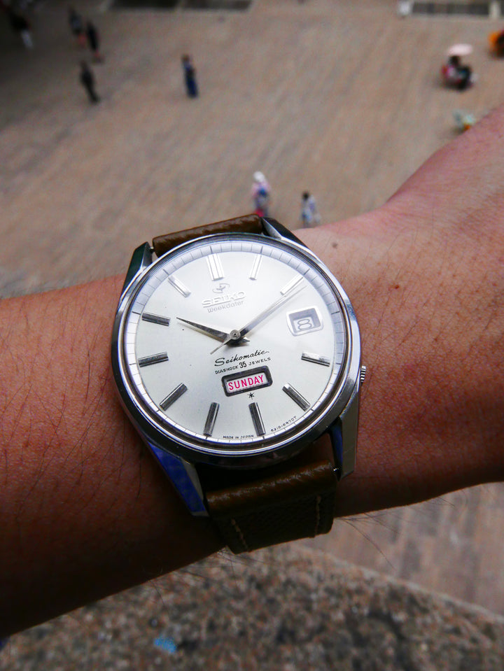 VINTAGE WATCH | Seikomatic 6218 Weekdater