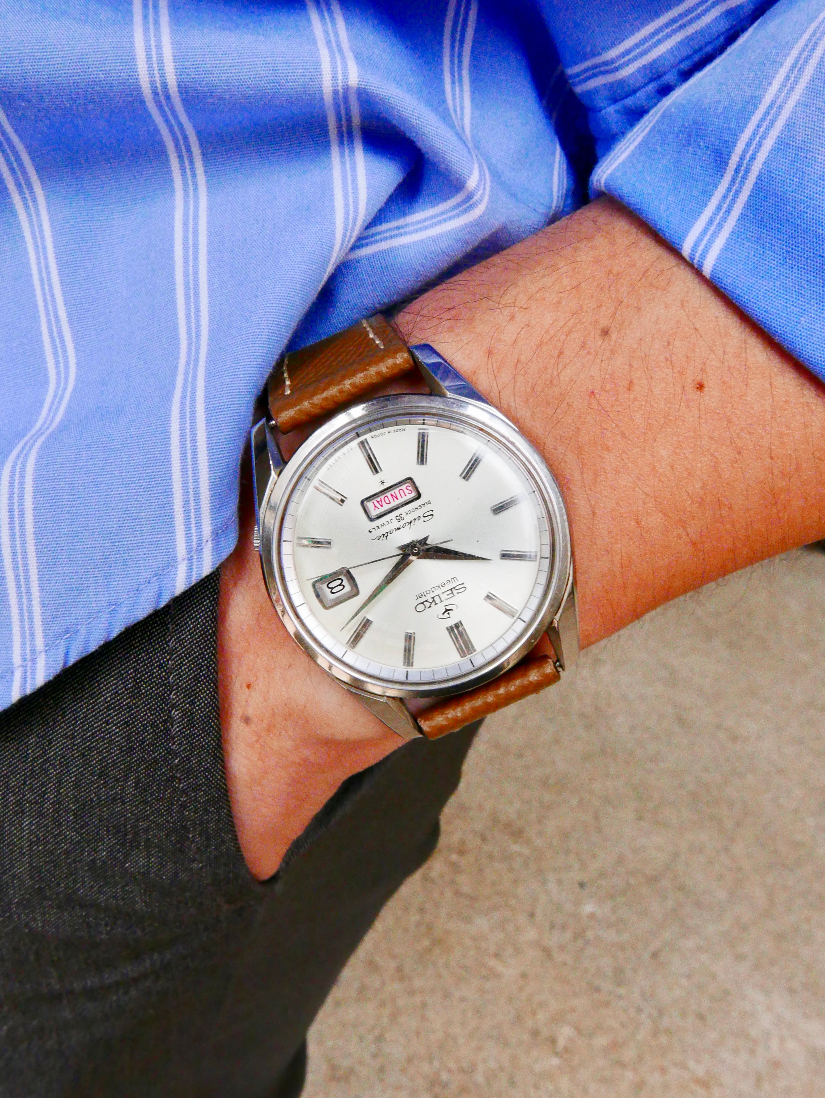 VINTAGE WATCH | Seikomatic 6218 Weekdater