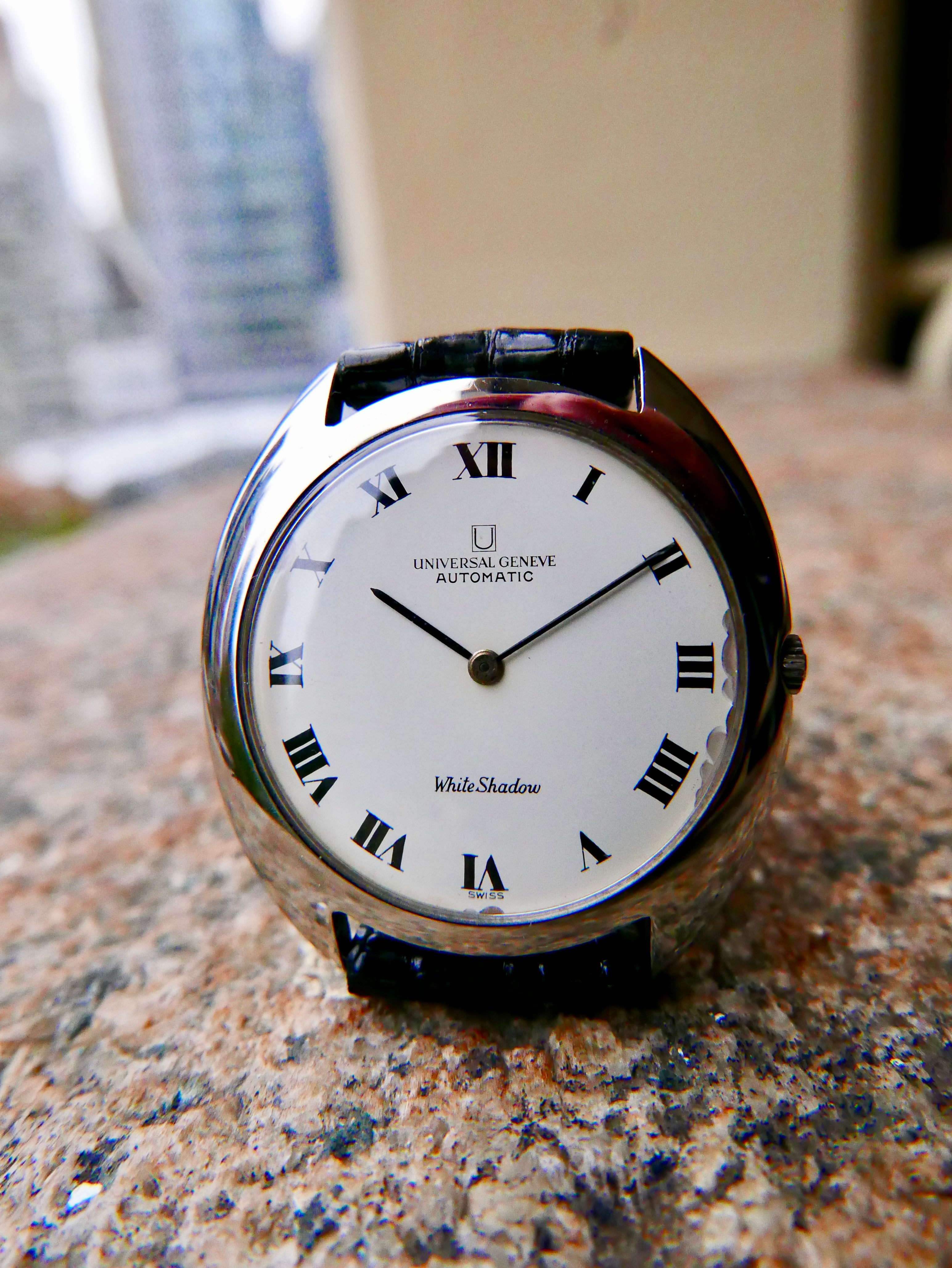 Vintage Watch | Universal Geneve White Shadow Automatic 866101