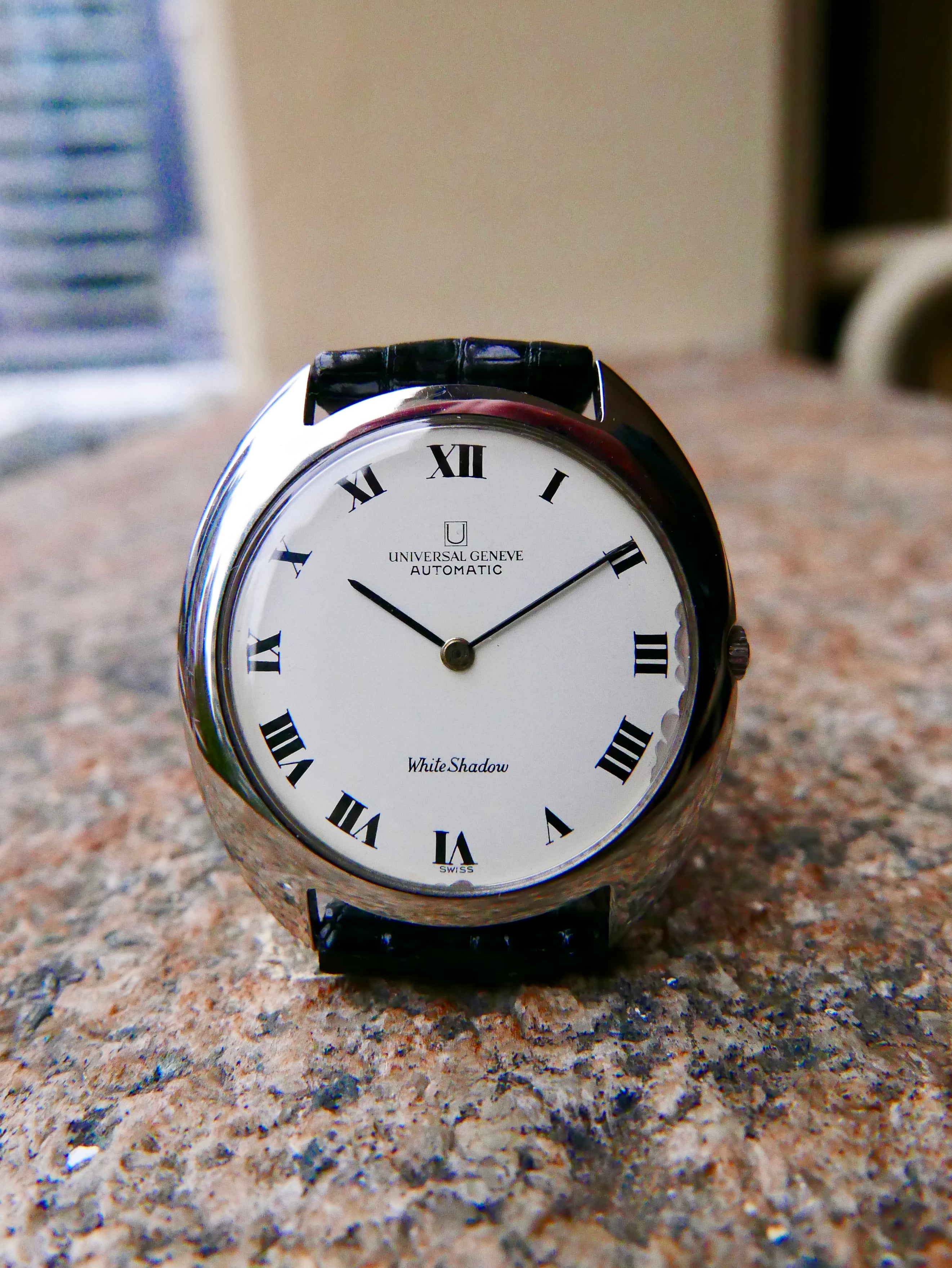 Vintage Watch | Universal Geneve White Shadow Automatic 866101