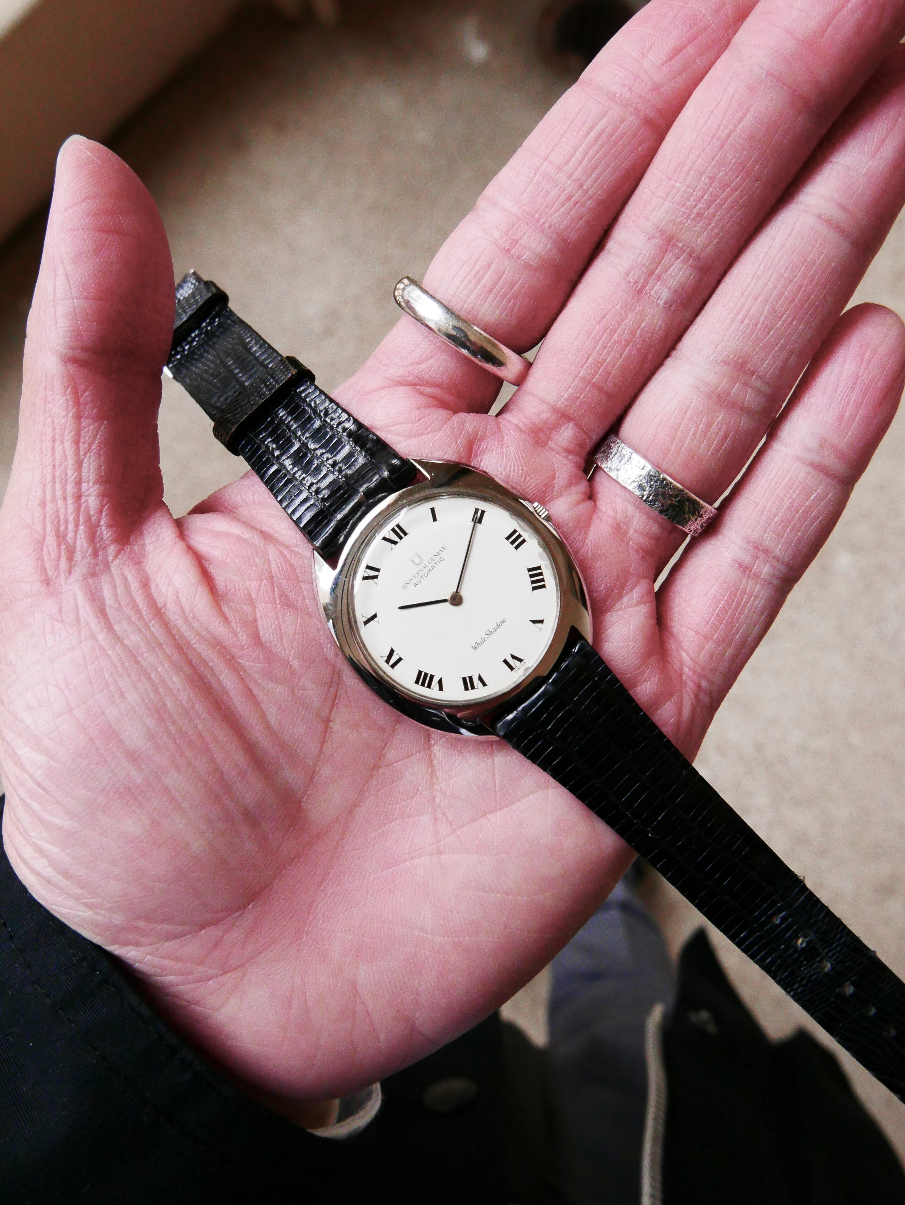 Vintage Watch | Universal Geneve White Shadow Automatic 866101