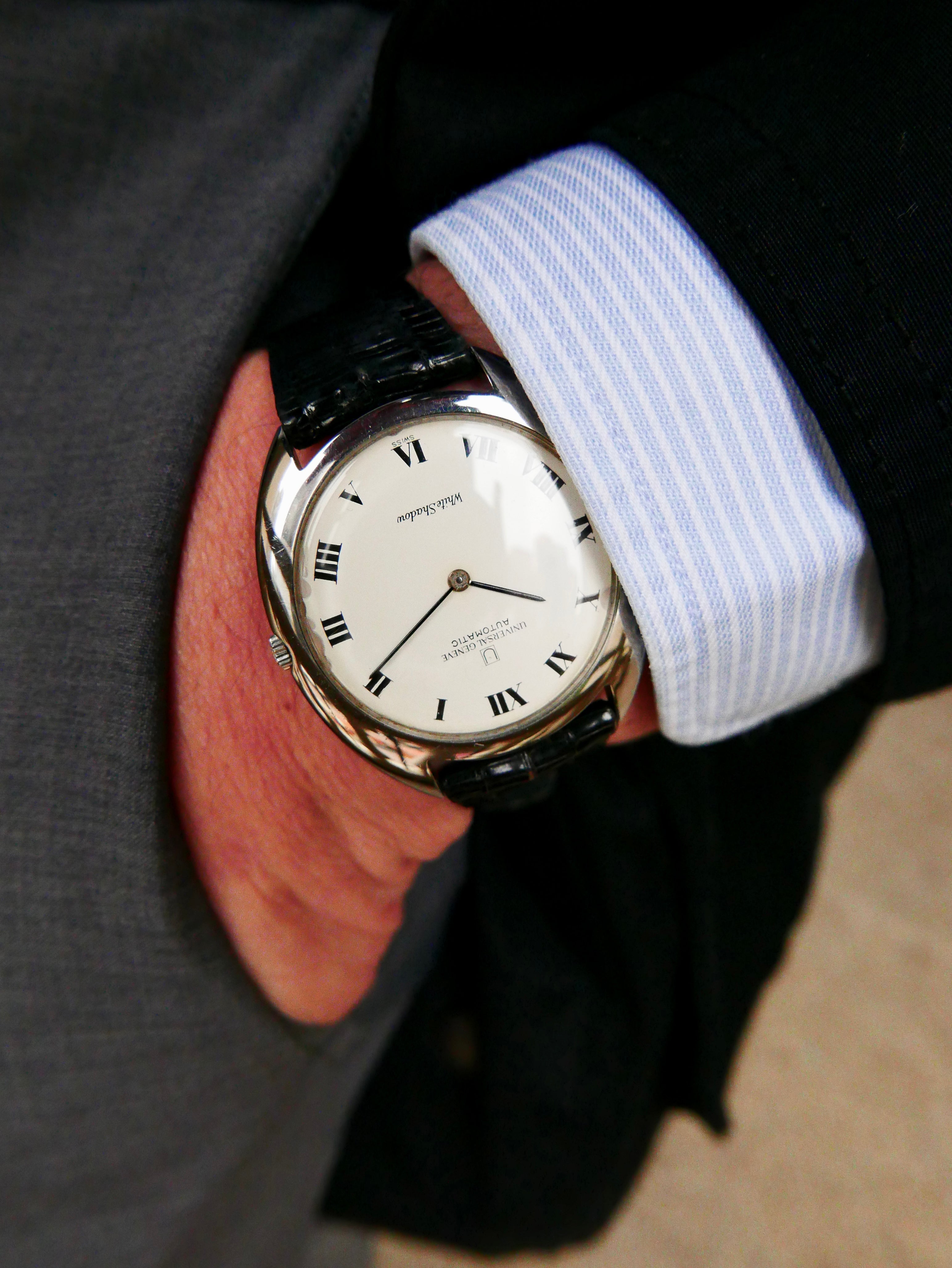 Vintage Watch | Universal Geneve White Shadow Automatic 866101
