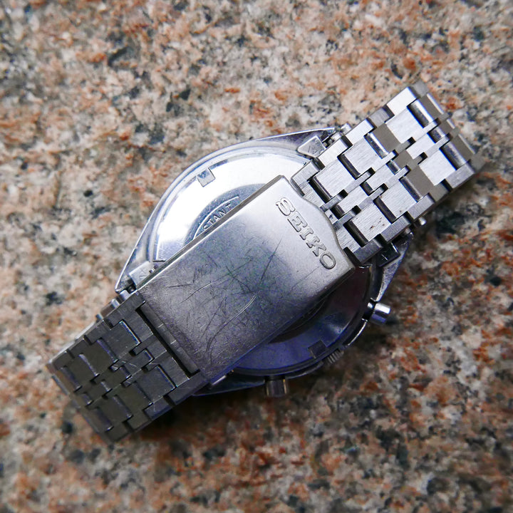 Vintage Seiko Chronograph 7018-7000 "One-Eyed Panda"