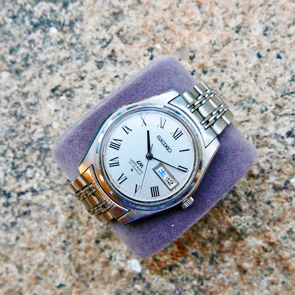 ☆SEIKO☆ セイコー LORD MATIC 5606-7030 メンズ 自動巻  Vintage Watch | Seiko Lord Matic 5606 \u2013 Samurai Vintage Co.