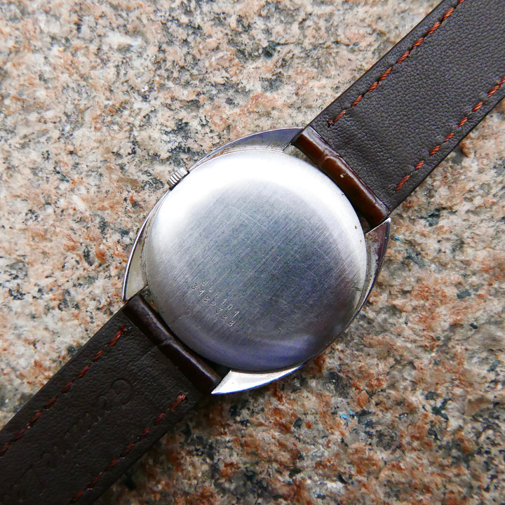 Vintage Watch | Universal Geneve White Shadow Automatic 866101 Grey Sunburst Dial