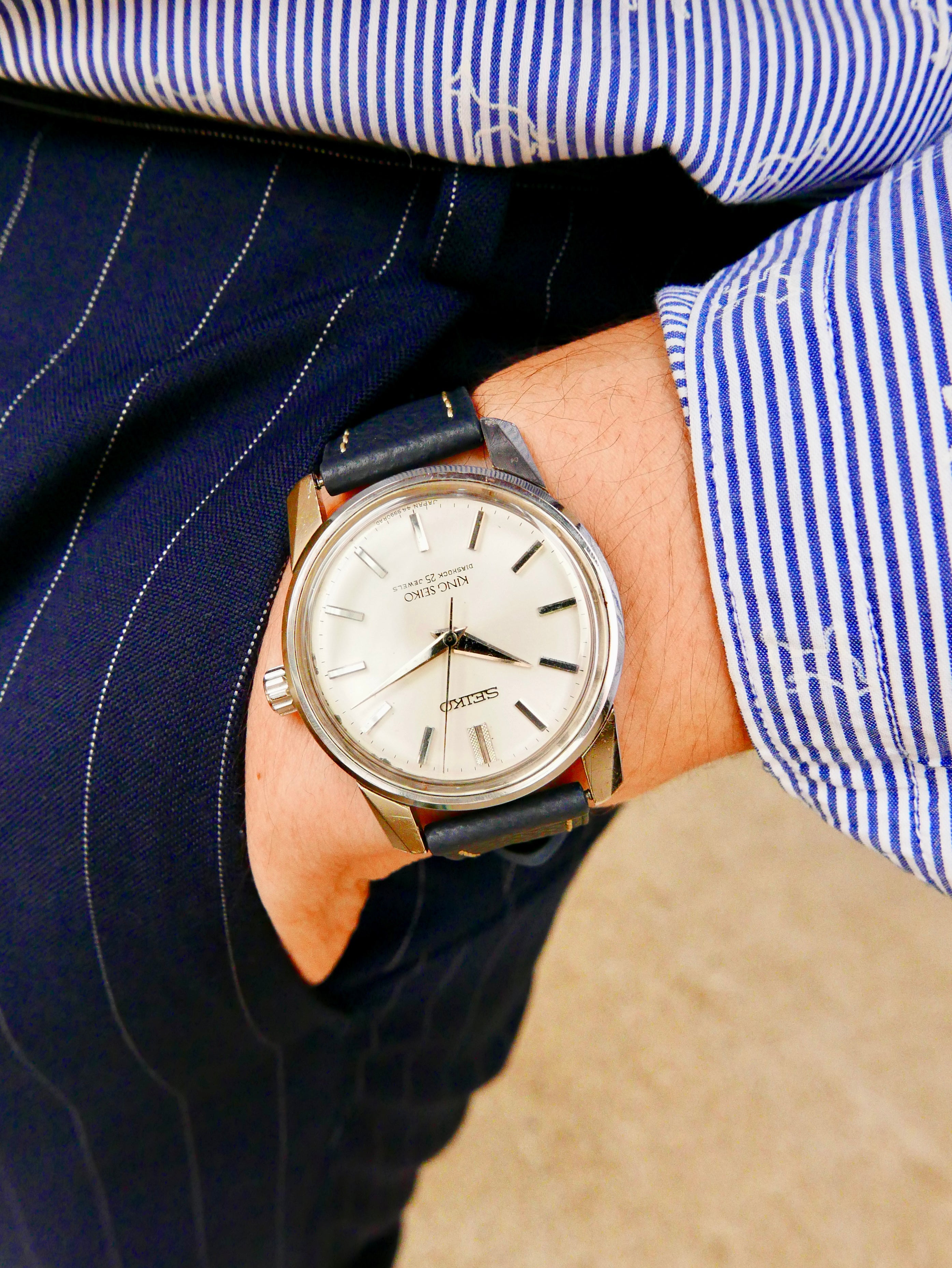 Vintage Watch | King Seiko 44-9990 (Original Seiko Buckle)