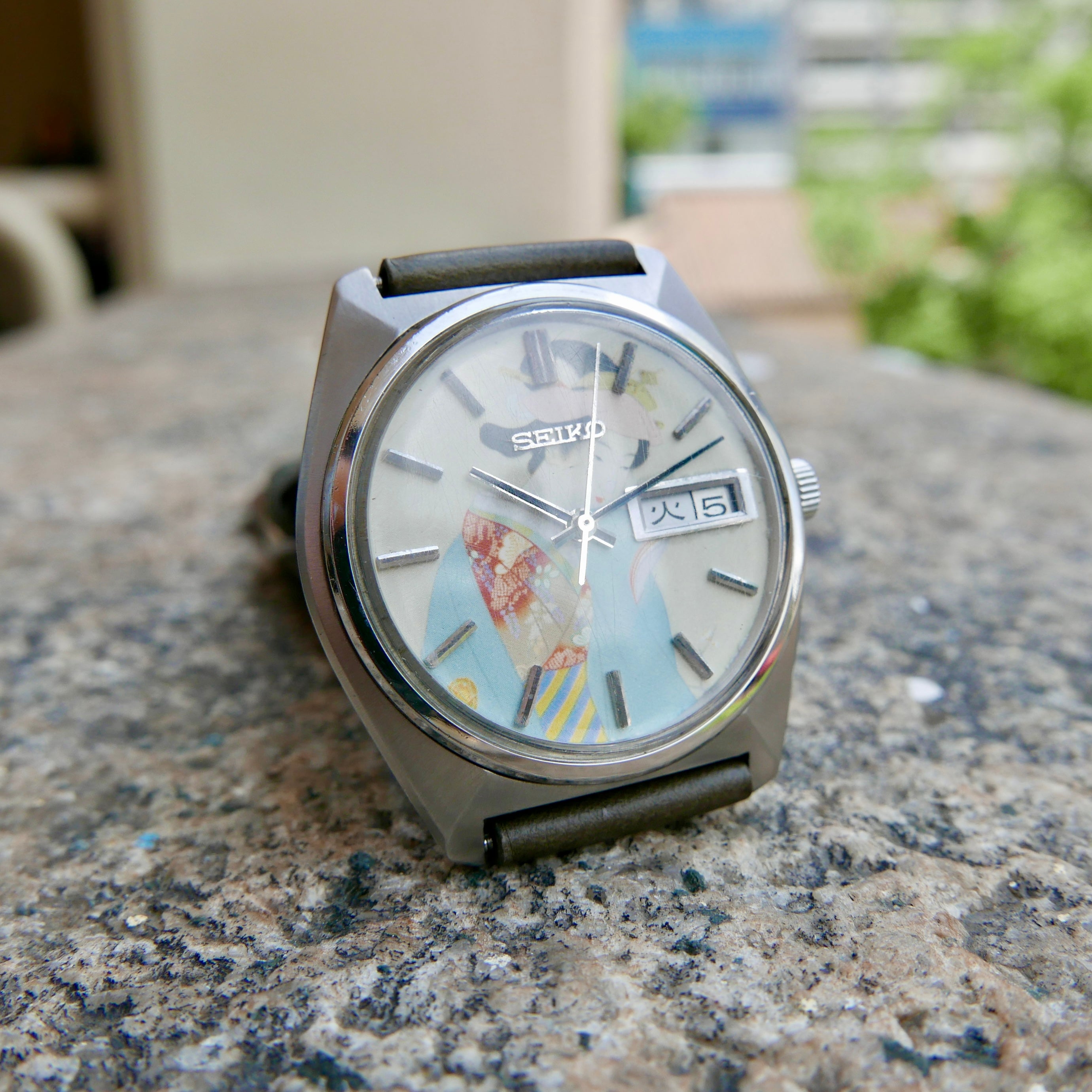 Vintage Watch | Seiko Lord Matic 5606 Ukiyo-e Dial (Fragrance of Spring)