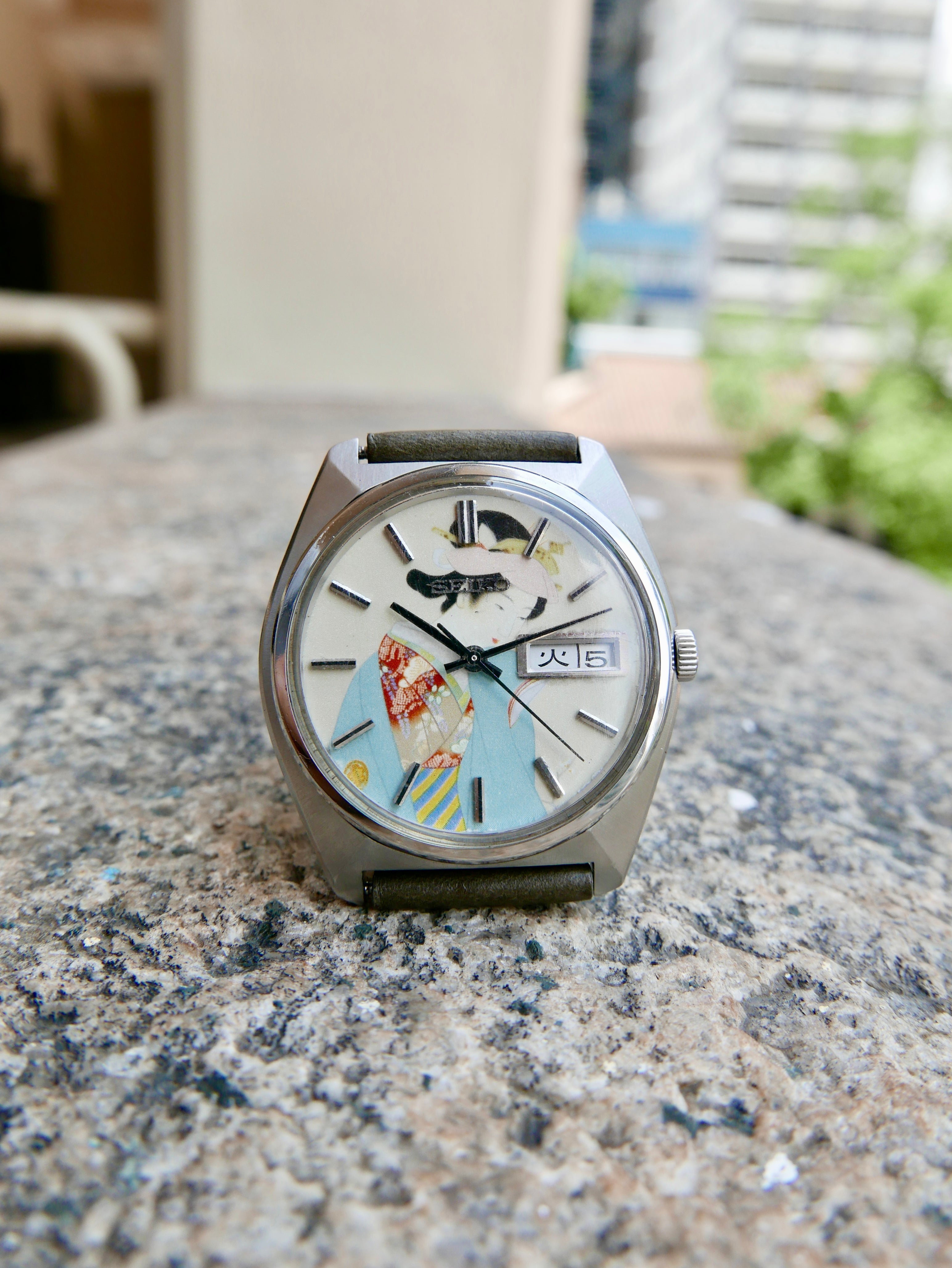 Vintage Watch | Seiko Lord Matic 5606 Ukiyo-e Dial (Fragrance of Spring)