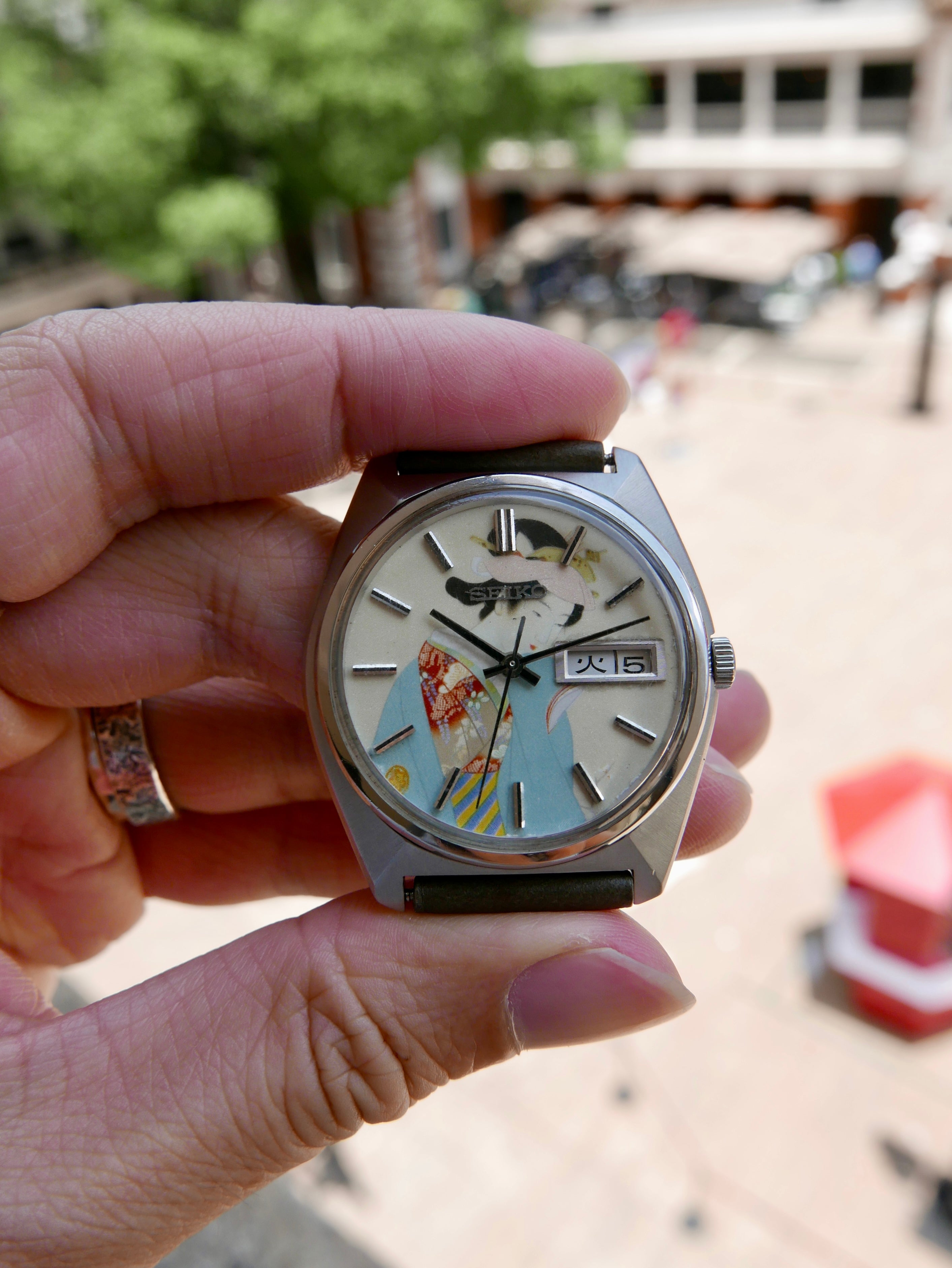 Vintage Watch | Seiko Lord Matic 5606 Ukiyo-e Dial (Fragrance of Spring)