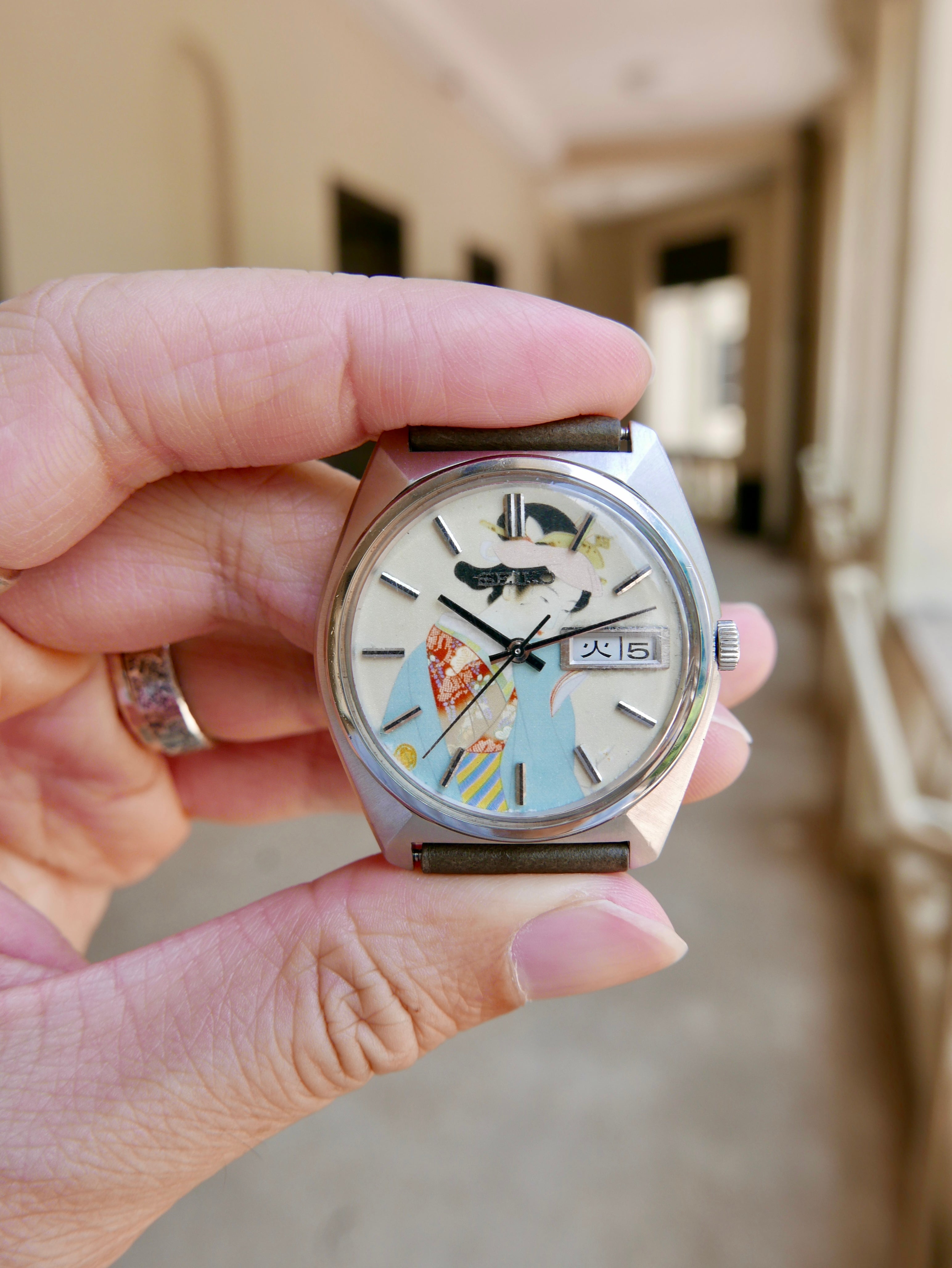 Vintage Watch | Seiko Lord Matic 5606 Ukiyo-e Dial (Fragrance of Spring)