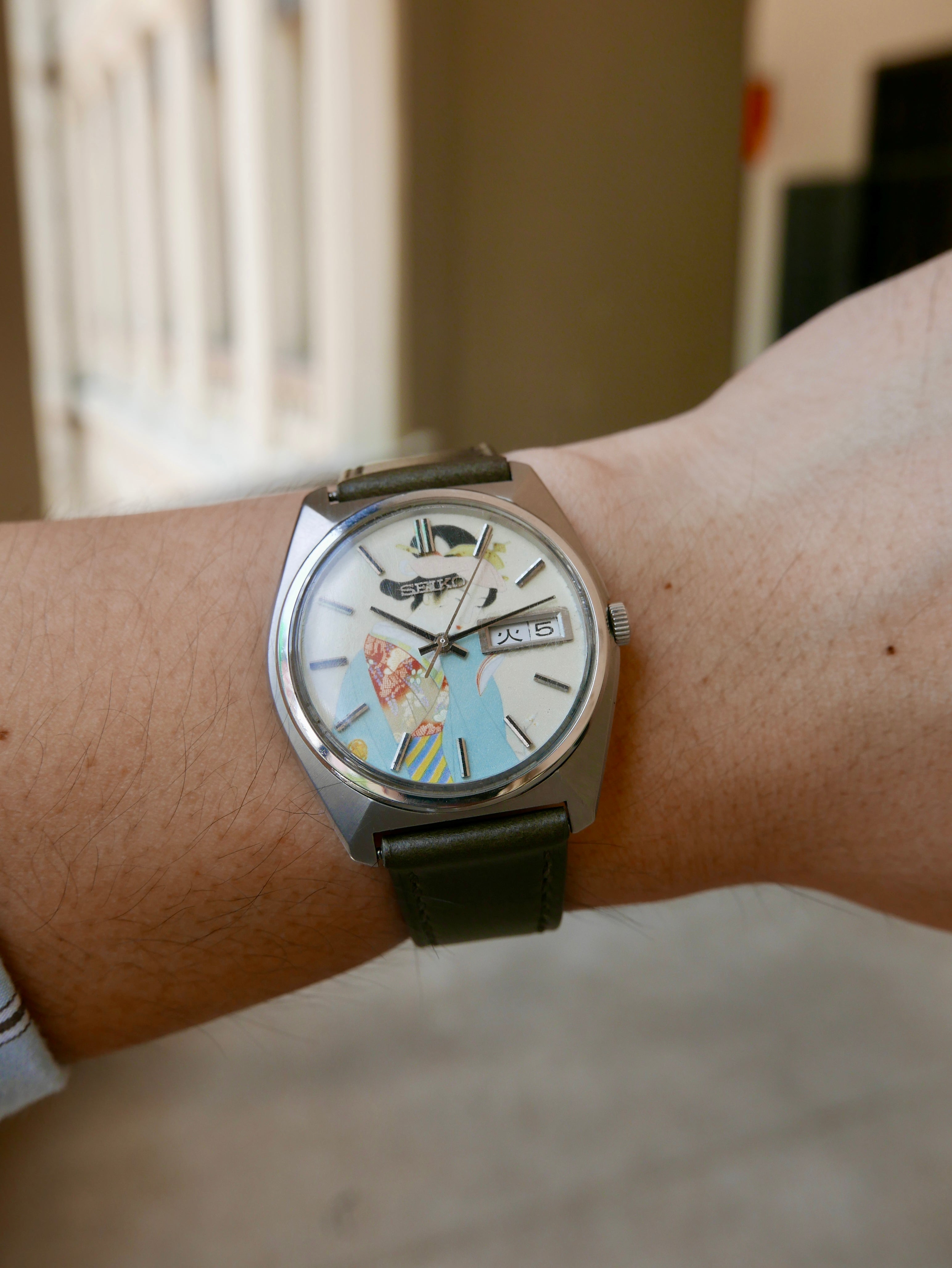Vintage Watch | Seiko Lord Matic 5606 Ukiyo-e Dial (Fragrance of Spring)