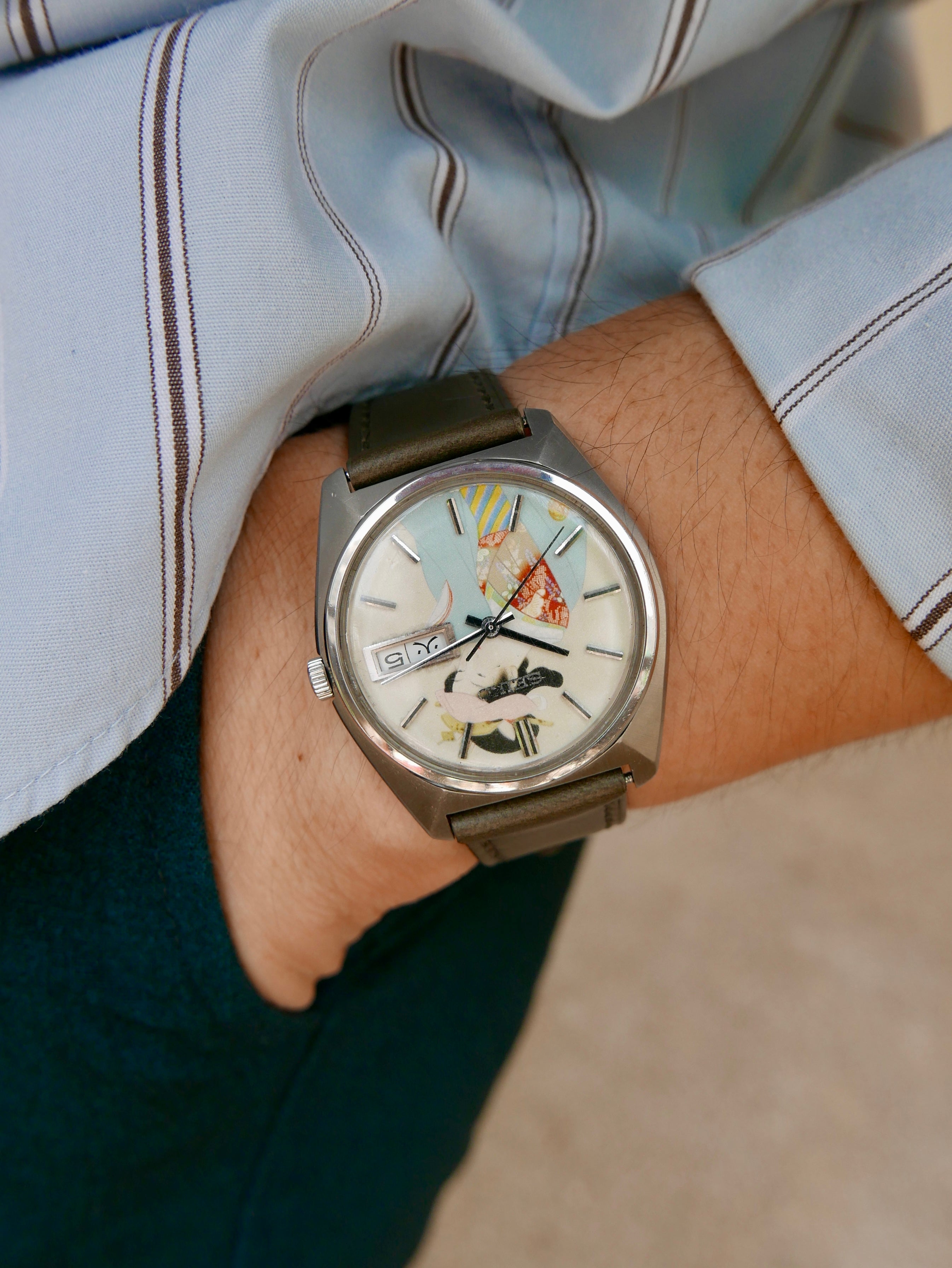 Vintage Watch | Seiko Lord Matic 5606 Ukiyo-e Dial (Fragrance of Spring)