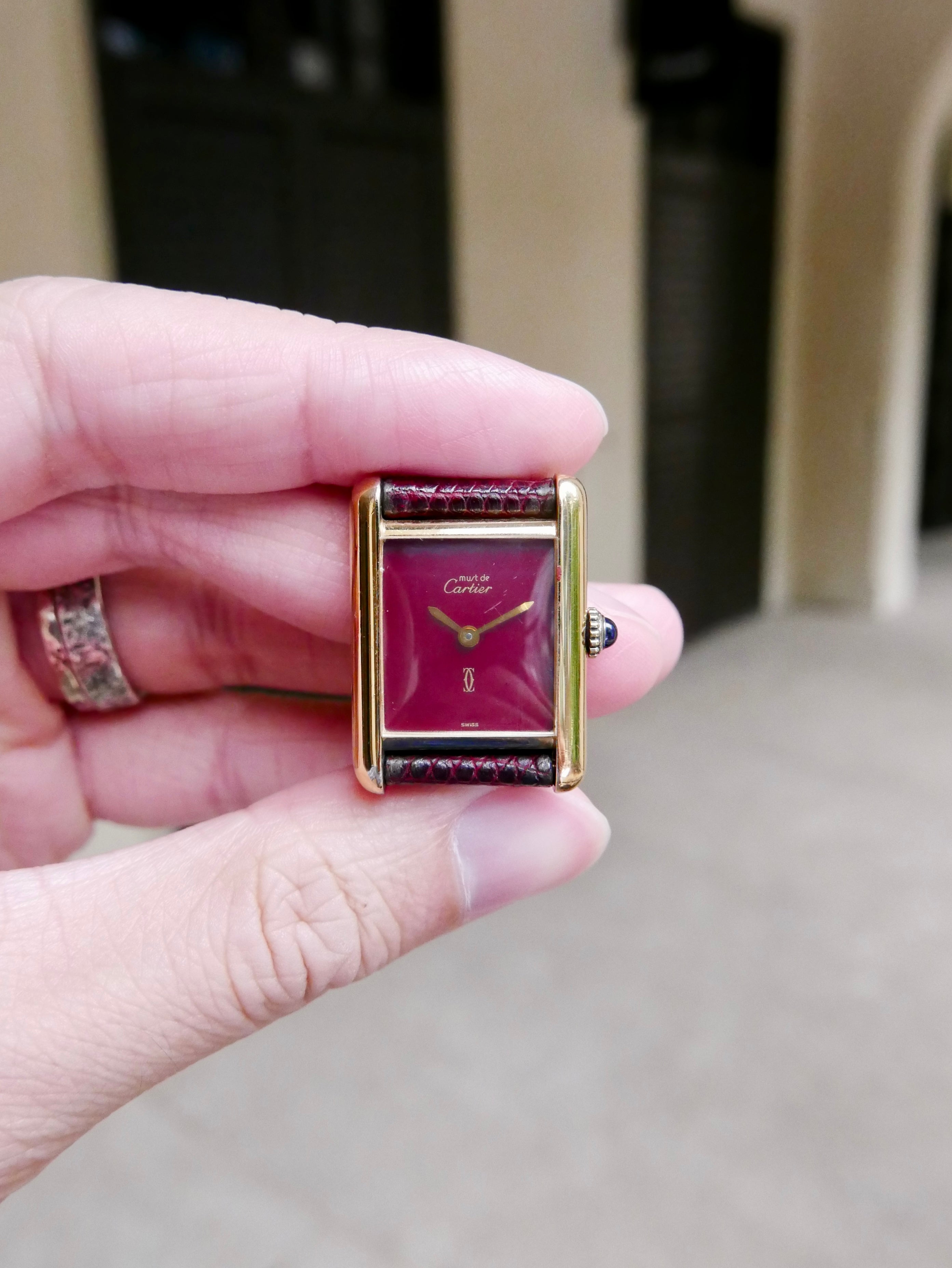 Vintage Watch |Cartier Tank Must Manual Movement Vintage