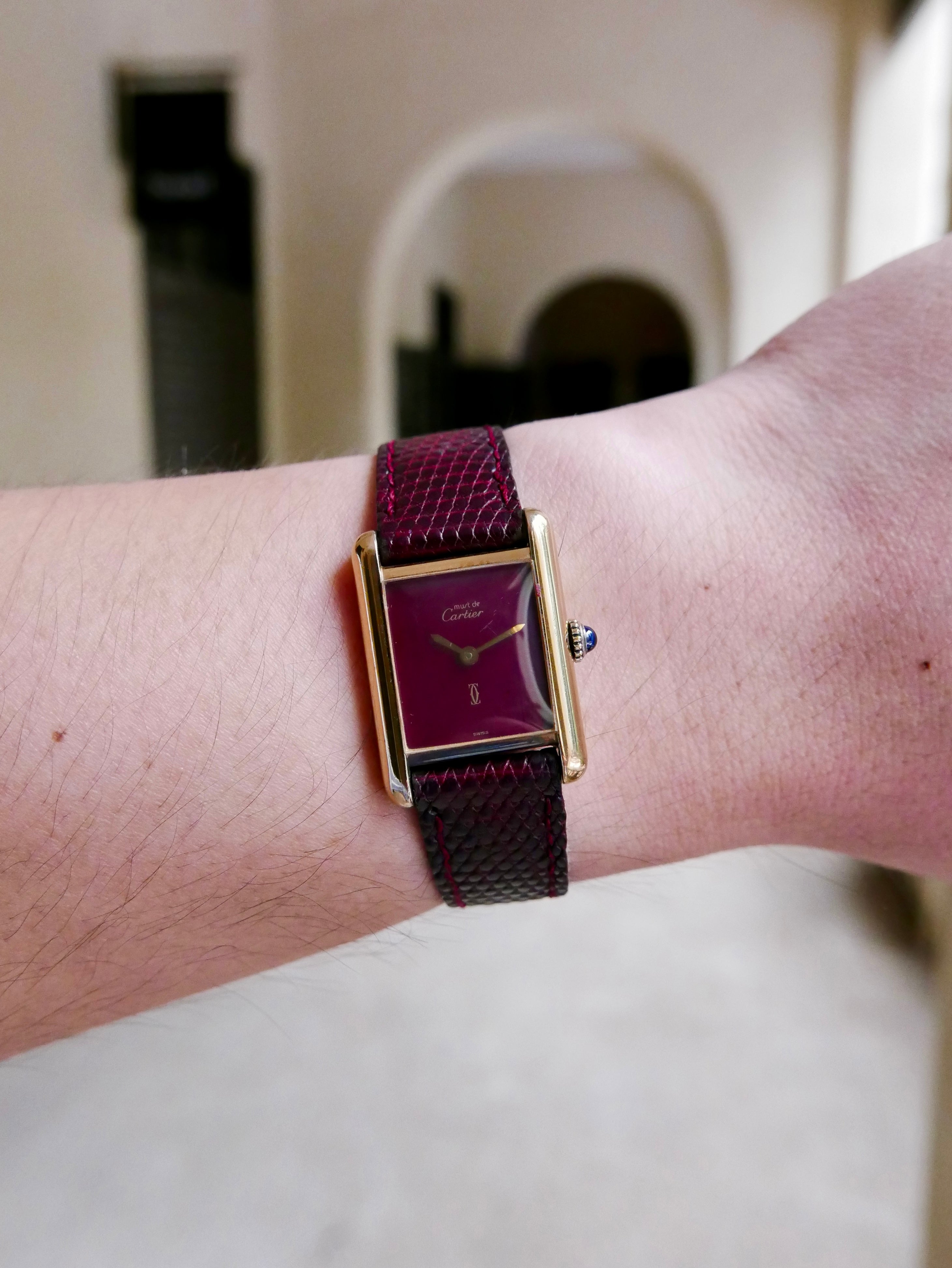 Vintage Watch |Cartier Tank Must Manual Movement Vintage