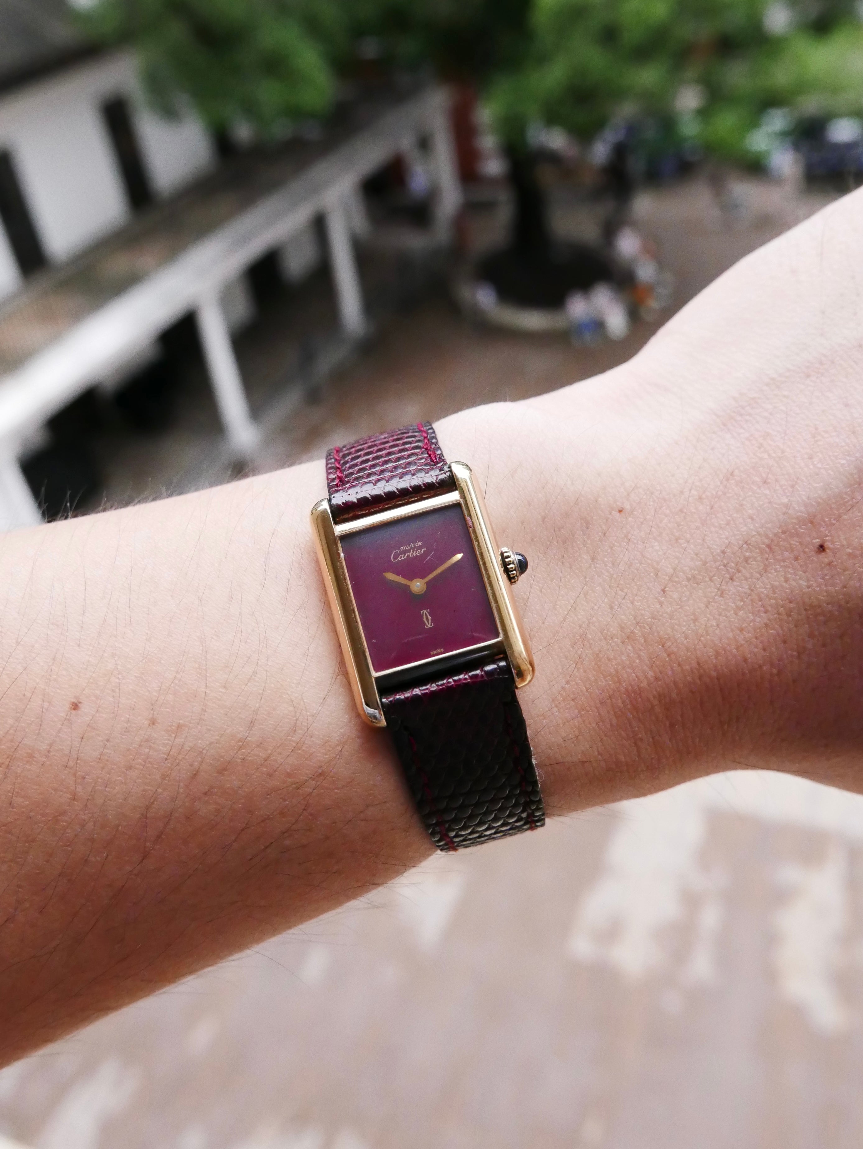 Vintage Watch |Cartier Tank Must Manual Movement Vintage