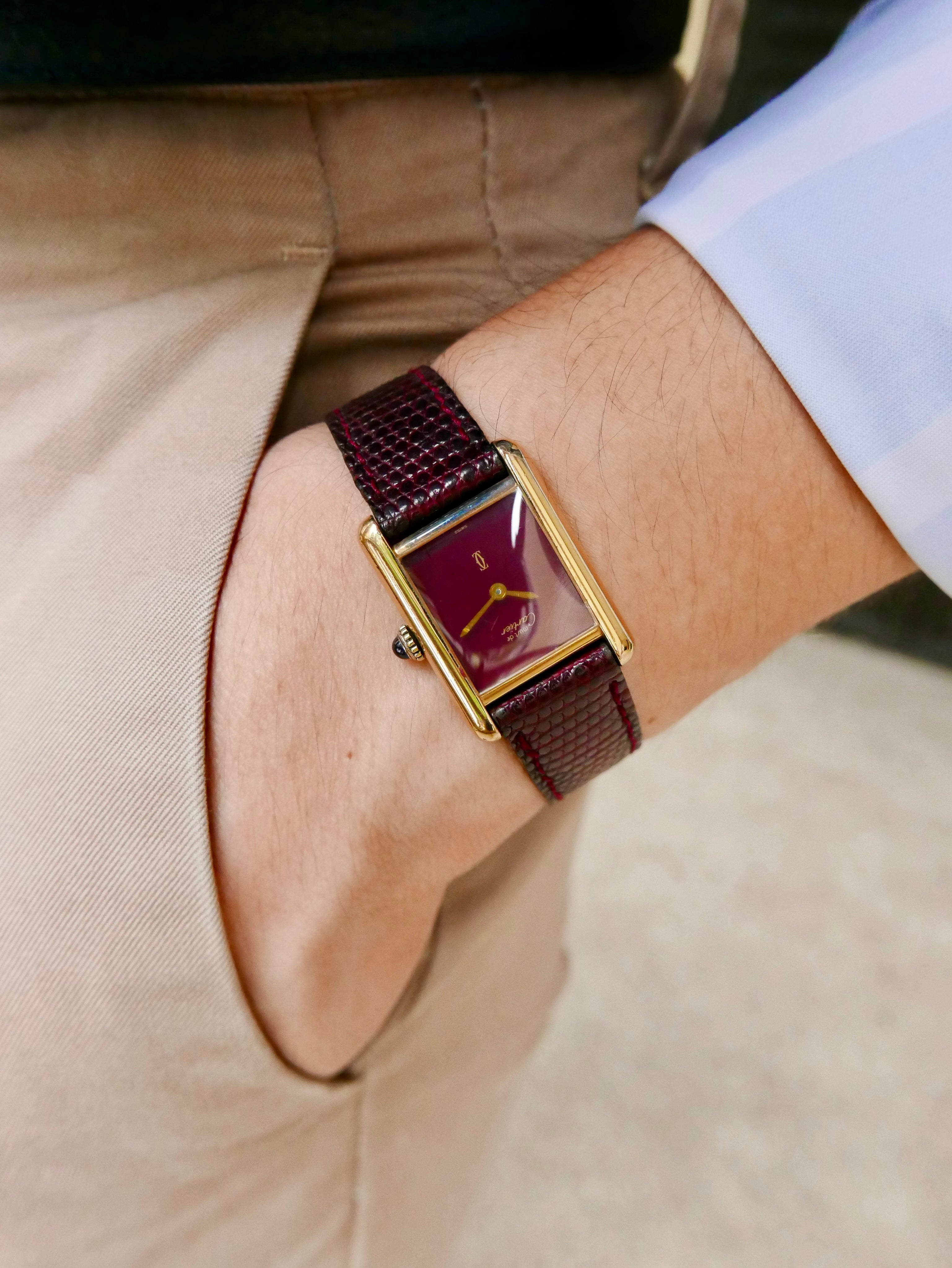Vintage Watch |Cartier Tank Must Manual Movement Vintage
