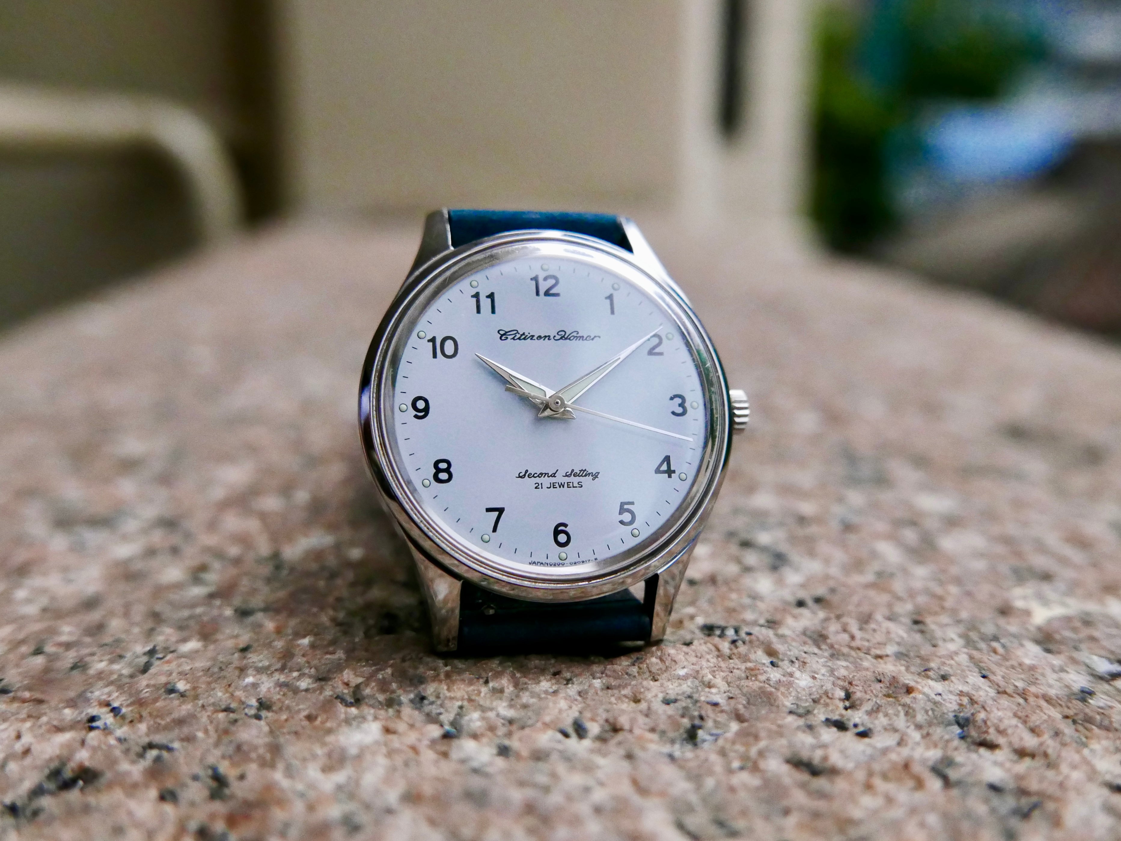 Vintage Watch | Citizen Homer Railway Watch Second Setting