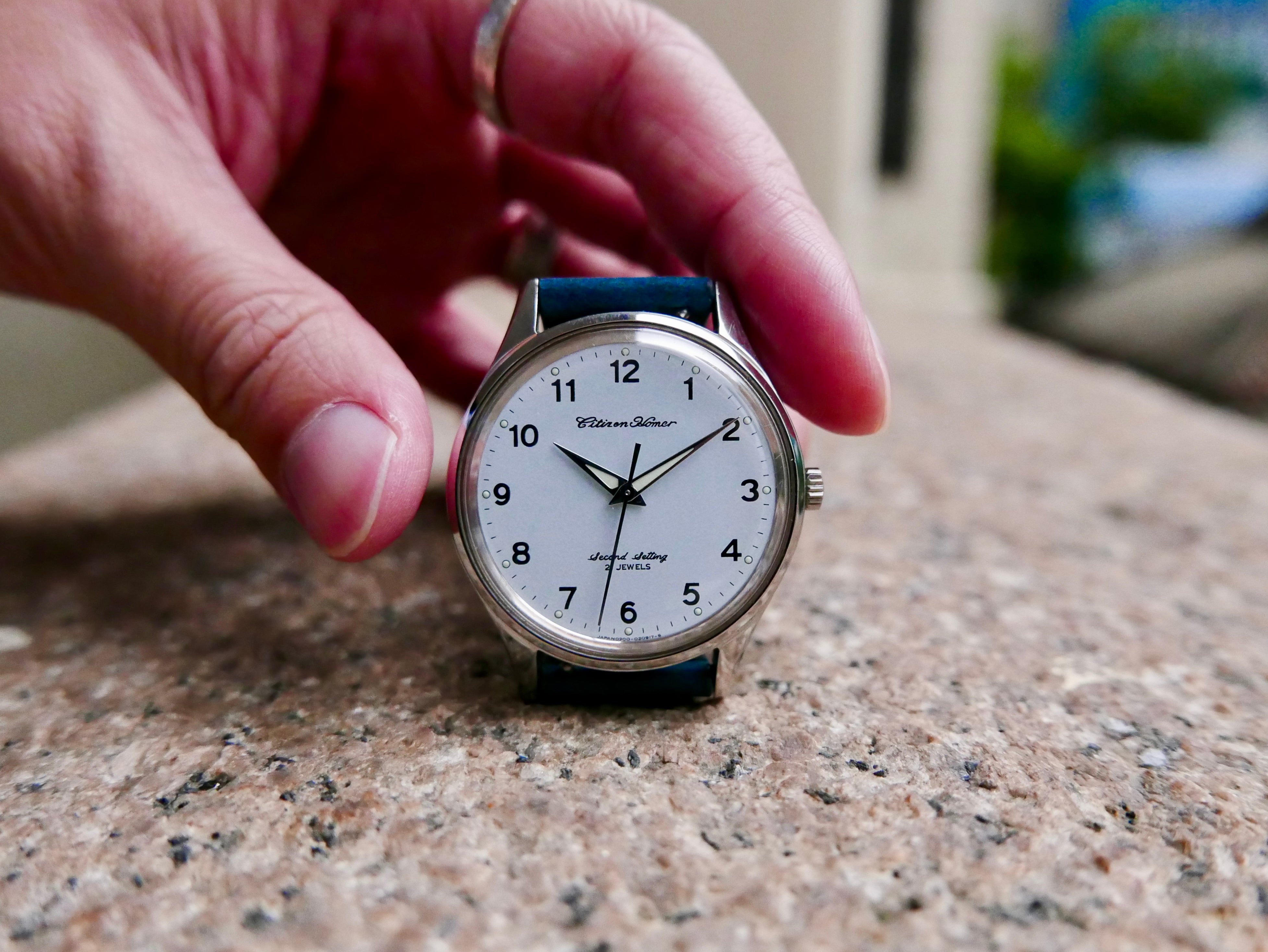 Vintage Watch | Citizen Homer Railway Watch Second Setting