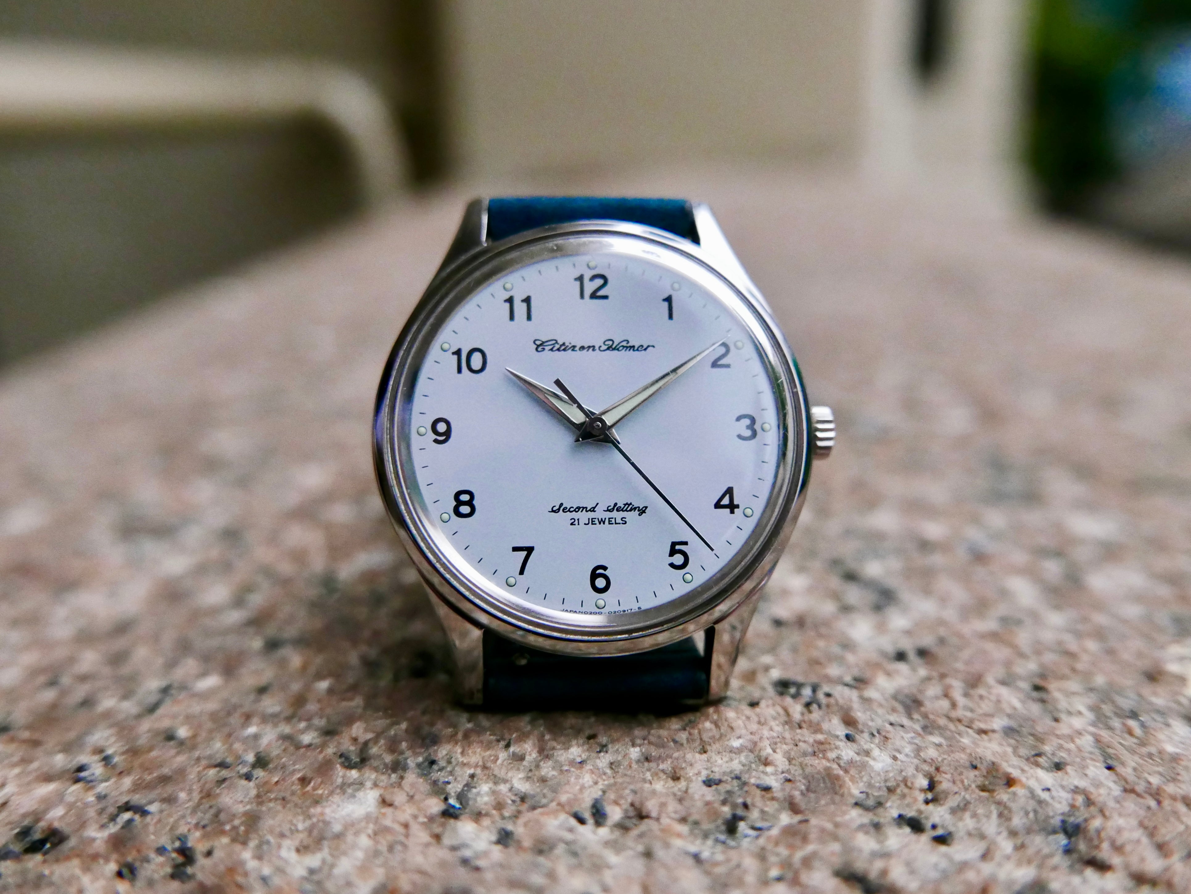 Vintage Watch | Citizen Homer Railway Watch Second Setting