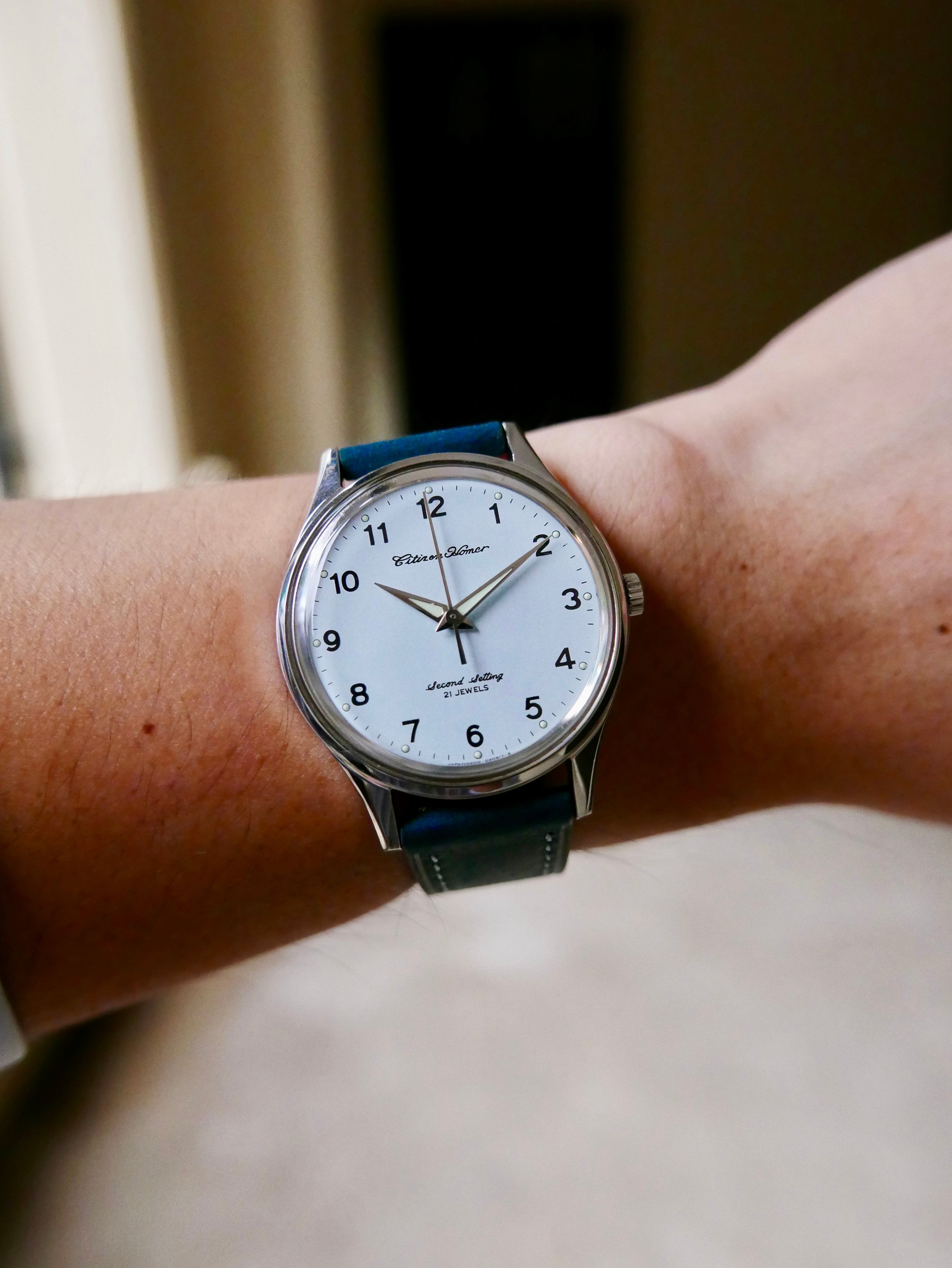 Vintage Watch | Citizen Homer Railway Watch Second Setting