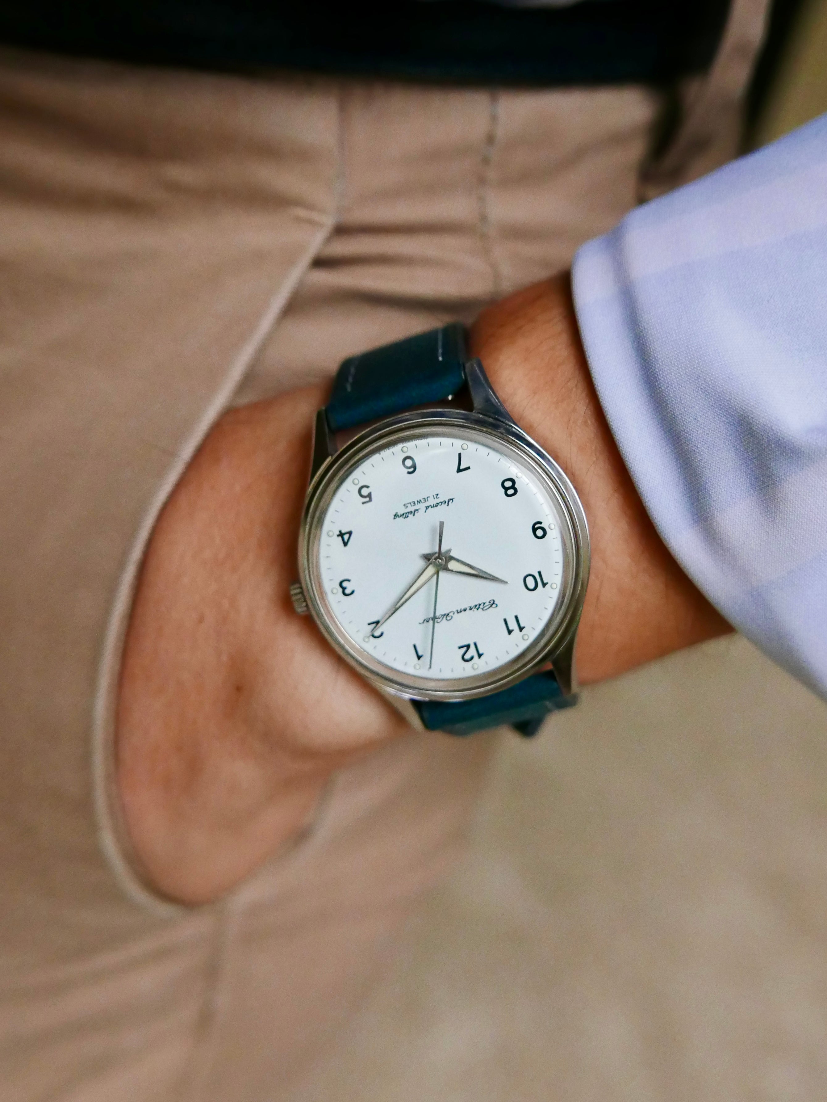 Vintage Watch | Citizen Homer Railway Watch Second Setting