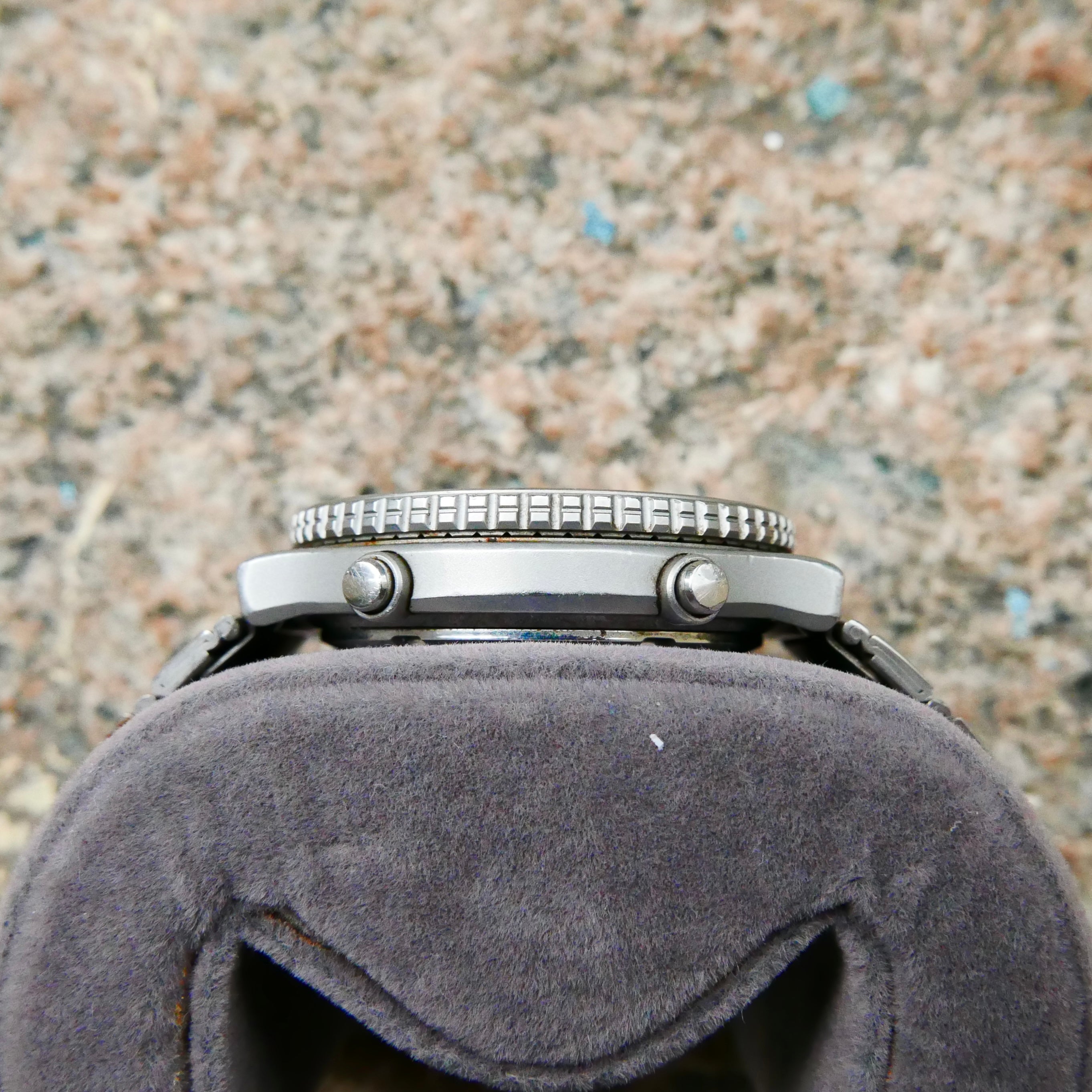 Vintage Watch | Seiko Quartz Chronograph 7A28-706LT Speedmaster with Signature Outer Ring