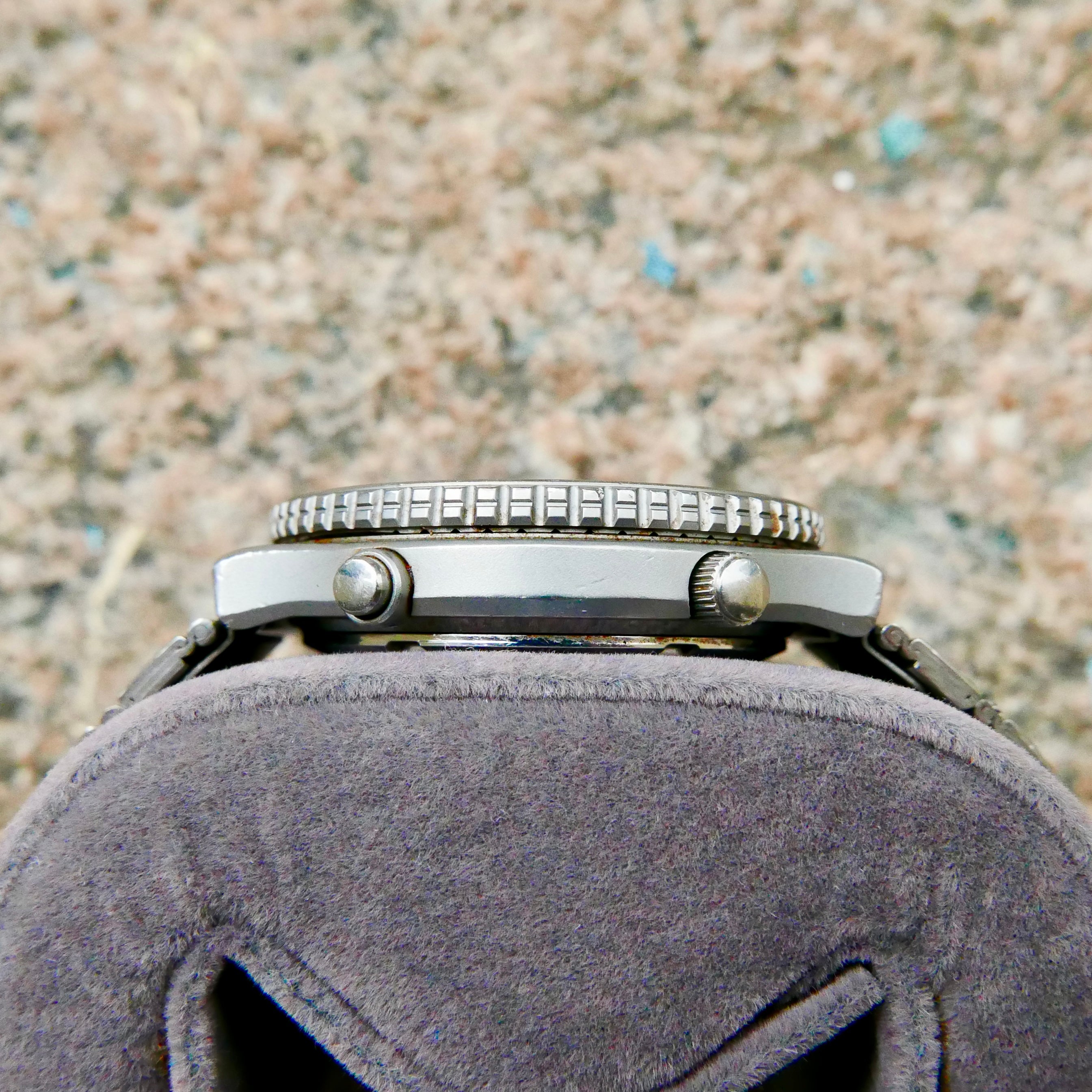 Vintage Watch | Seiko Quartz Chronograph 7A28-706LT Speedmaster with Signature Outer Ring