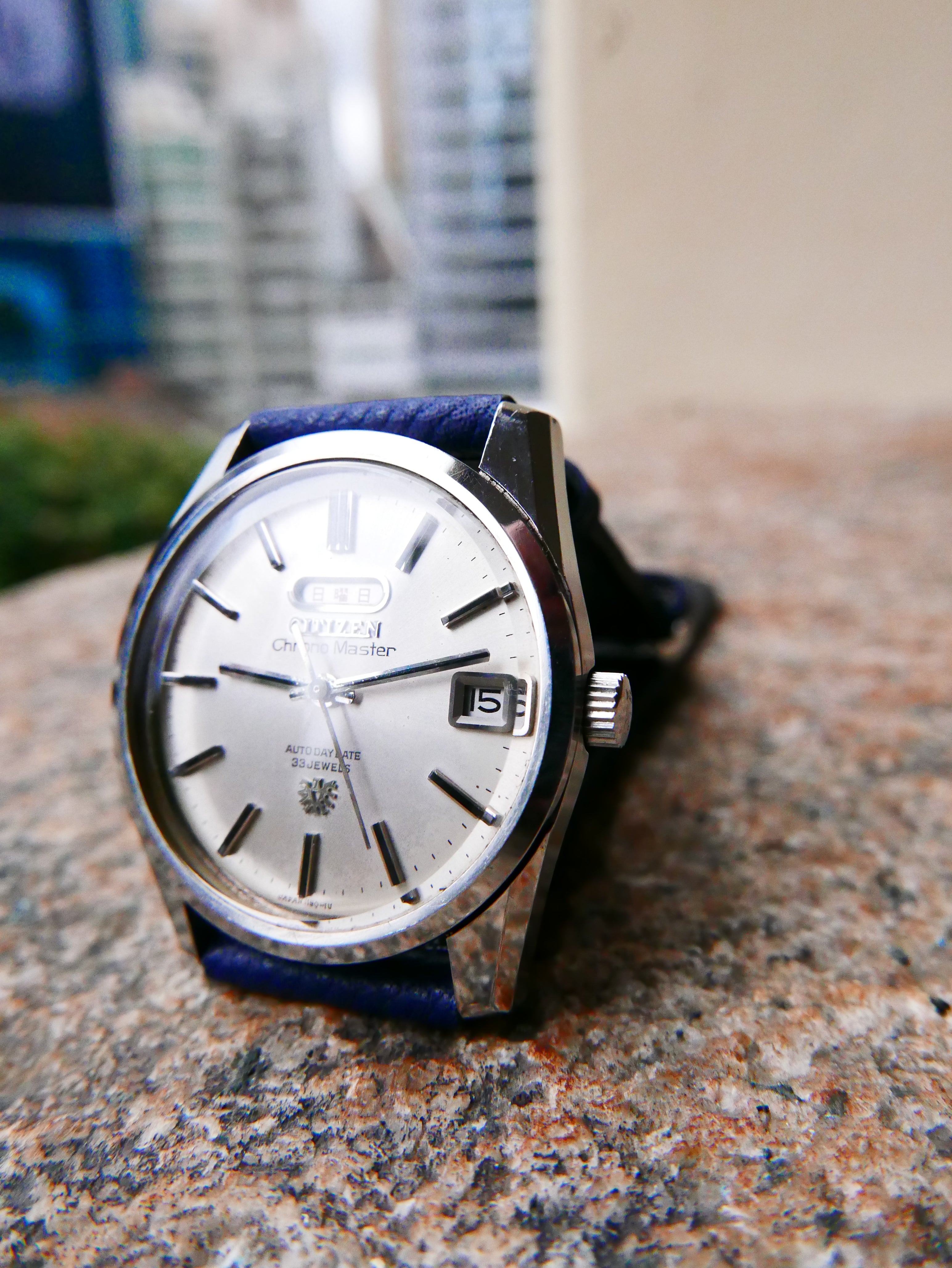 VINTAGE WATCH | CITIZEN CHRONO MASTER (Day Date Kenji)