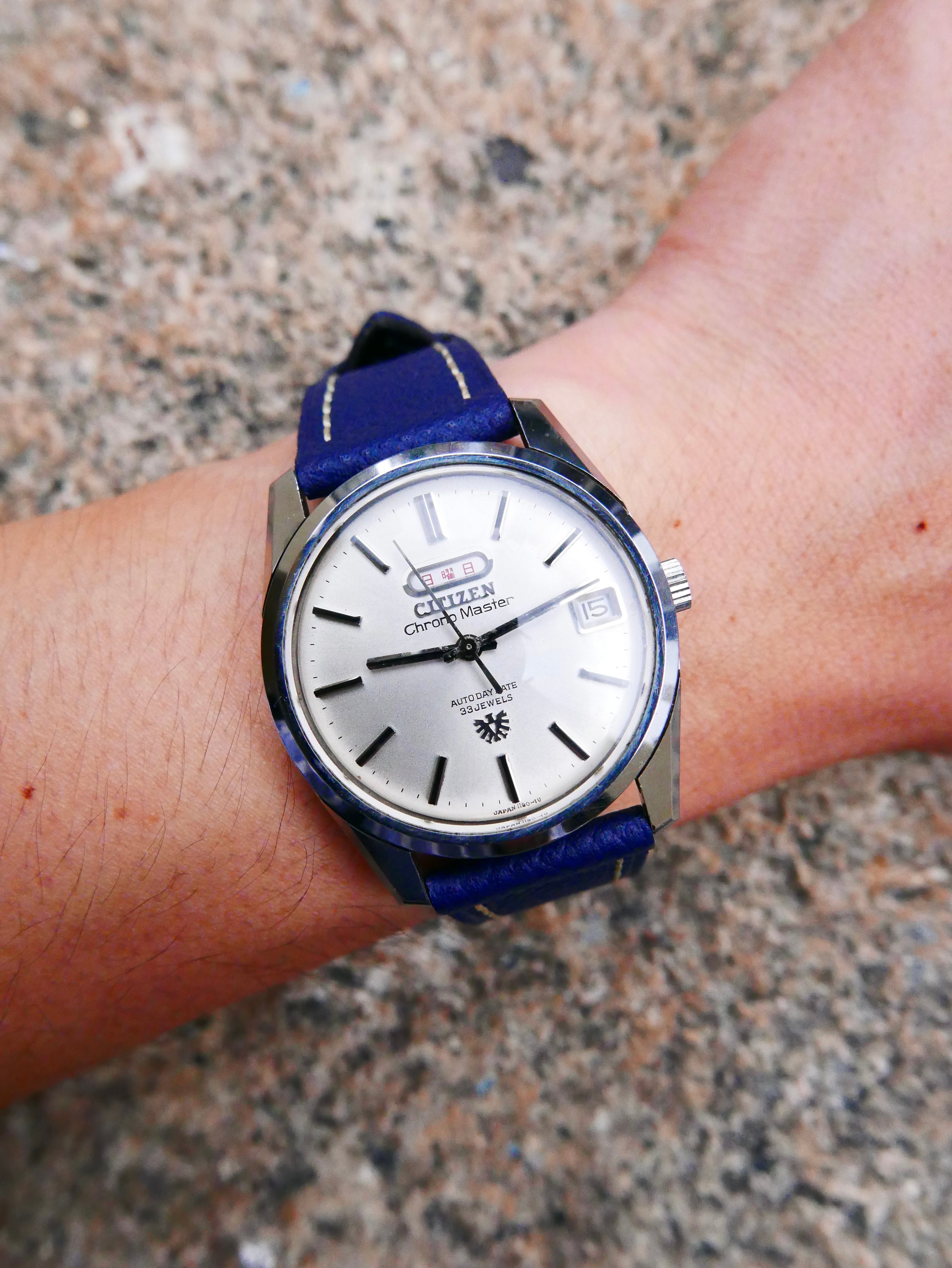 VINTAGE WATCH | CITIZEN CHRONO MASTER (Day Date Kenji)
