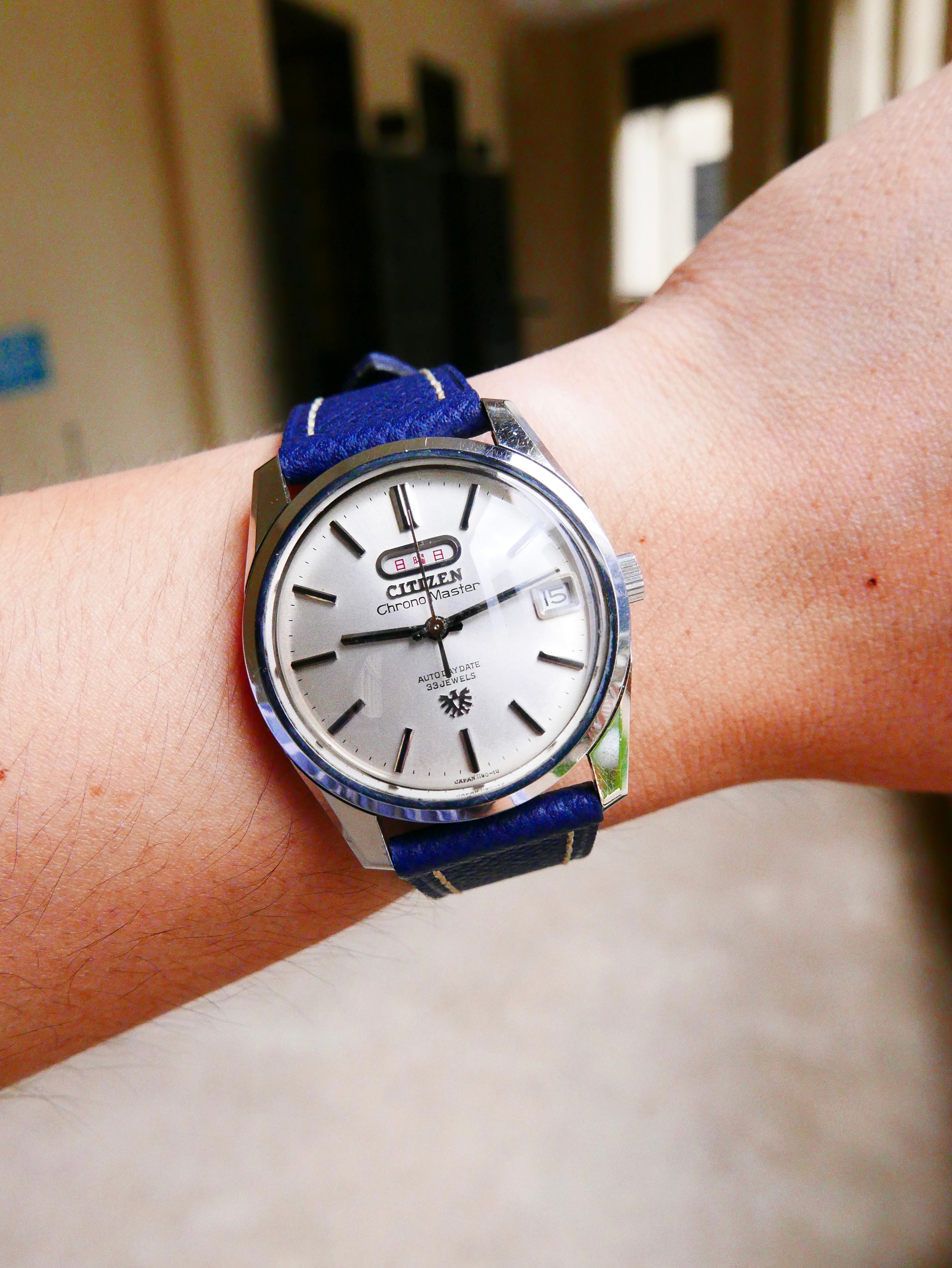 VINTAGE WATCH | CITIZEN CHRONO MASTER (Day Date Kenji)