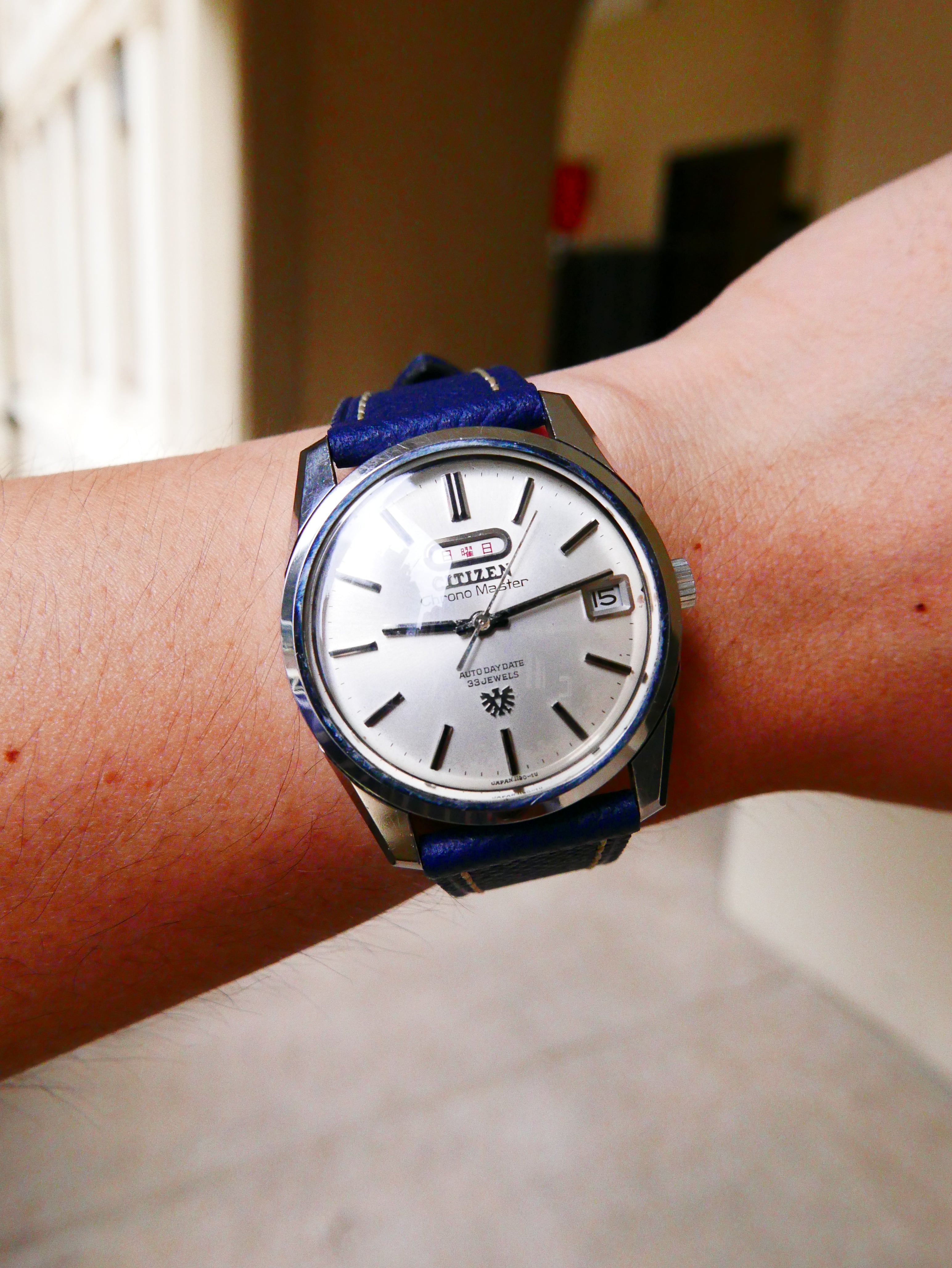 VINTAGE WATCH | CITIZEN CHRONO MASTER (Day Date Kenji)