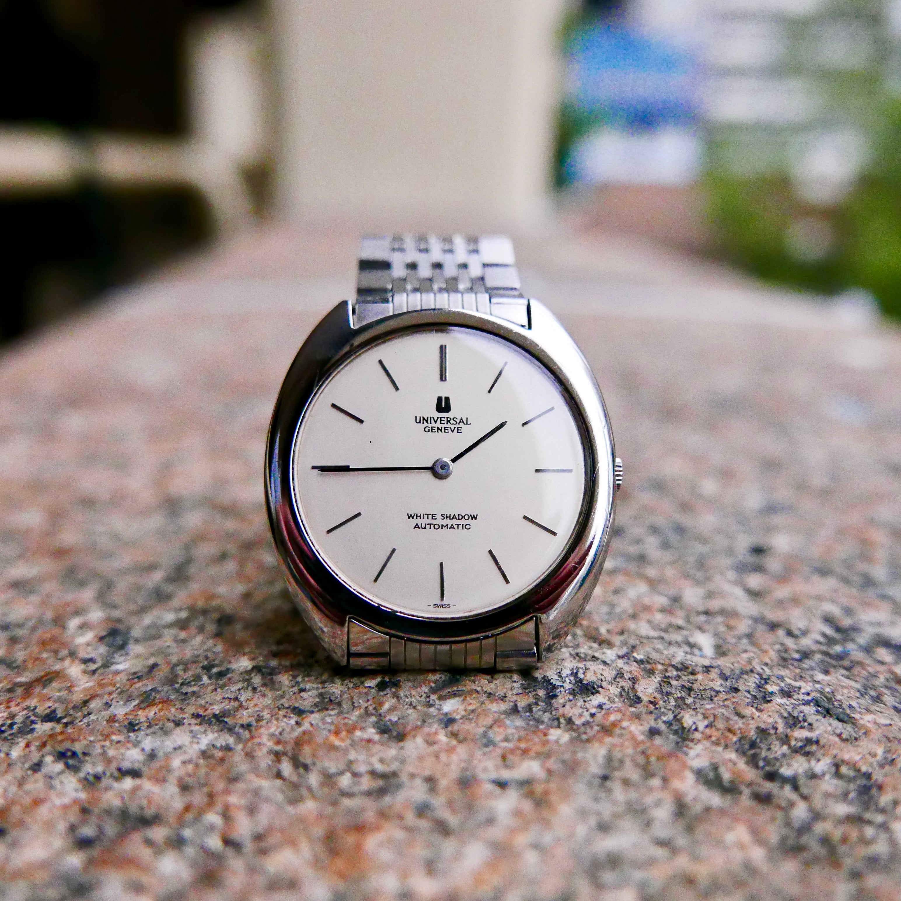 Vintage Watch | Universal Geneve White Shadow Automatic 866101