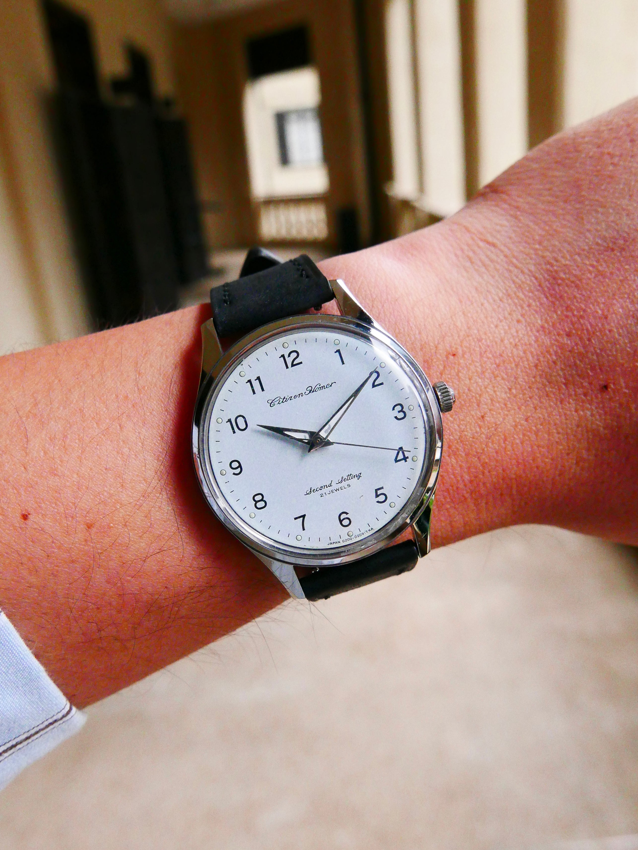 Vintage Watch | Citizen Homer Railway Watch Second Setting